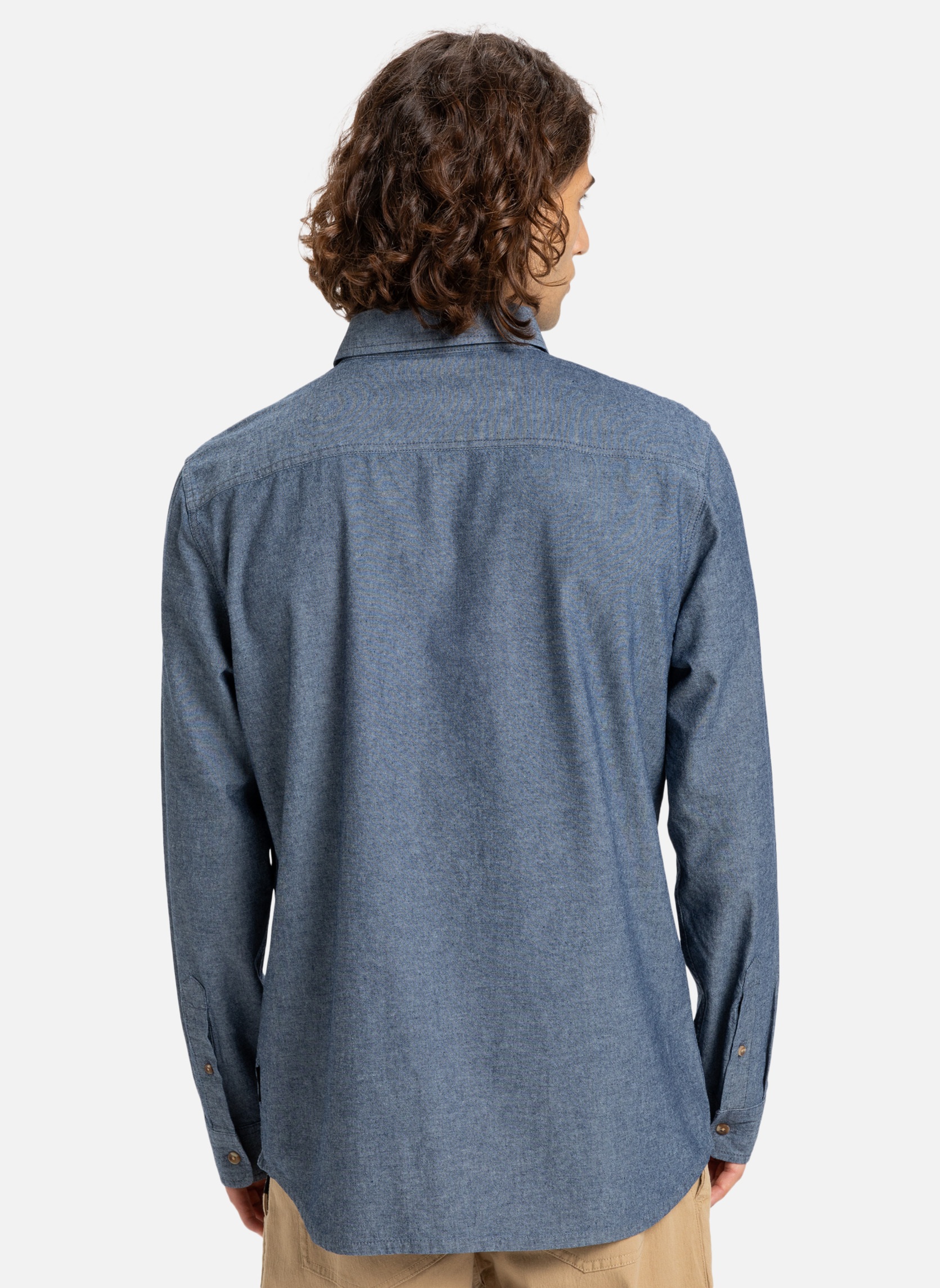 Chemises Yosemite Chambrayls homme bleu Quiksilver Chemises Yosemite Chambrayls homme bleu Bleu foncé
