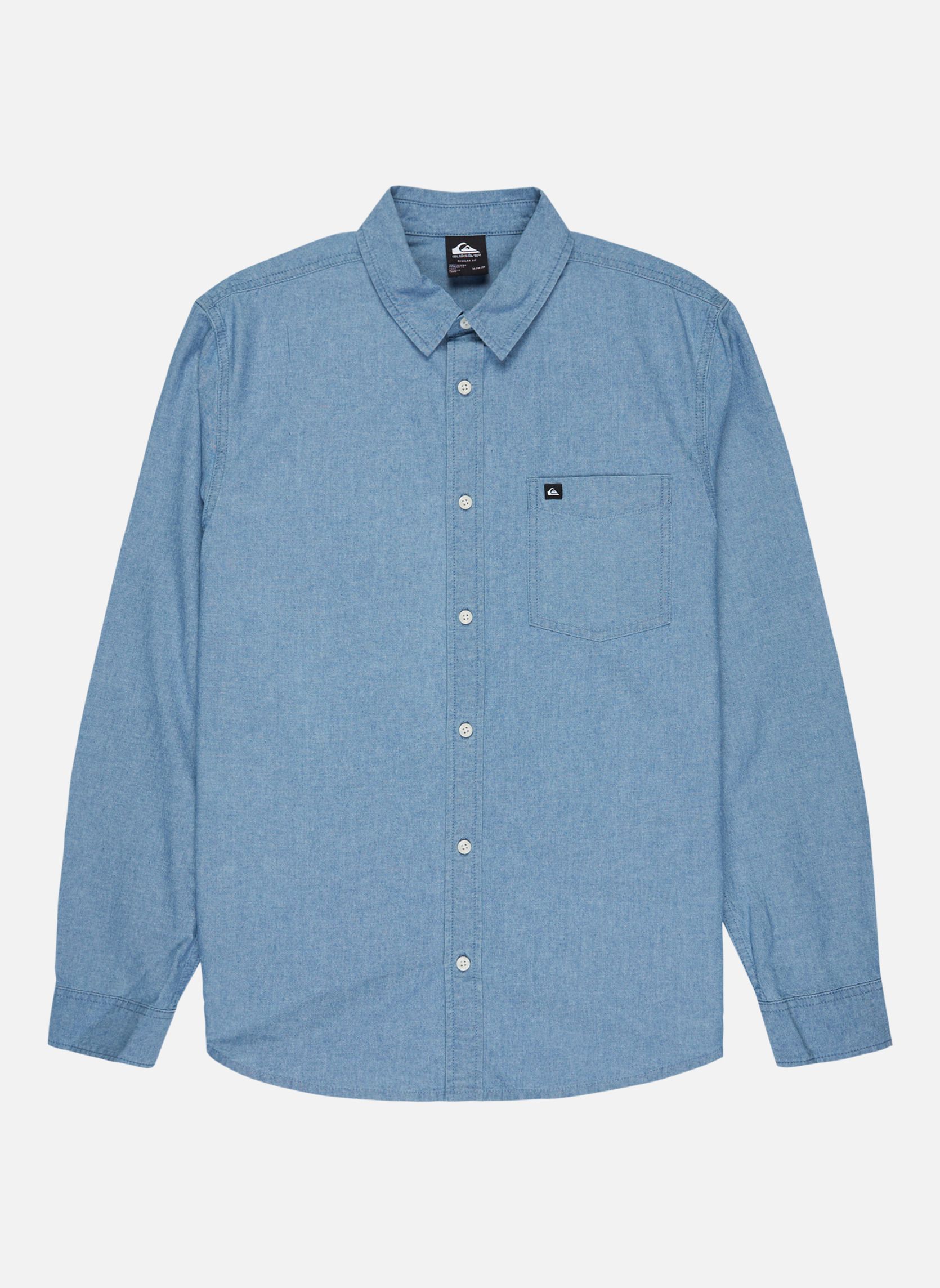 Chemises Yosemite Chambrayls homme bleu Quiksilver Chemises Yosemite Chambrayls homme bleu Bleu chiné