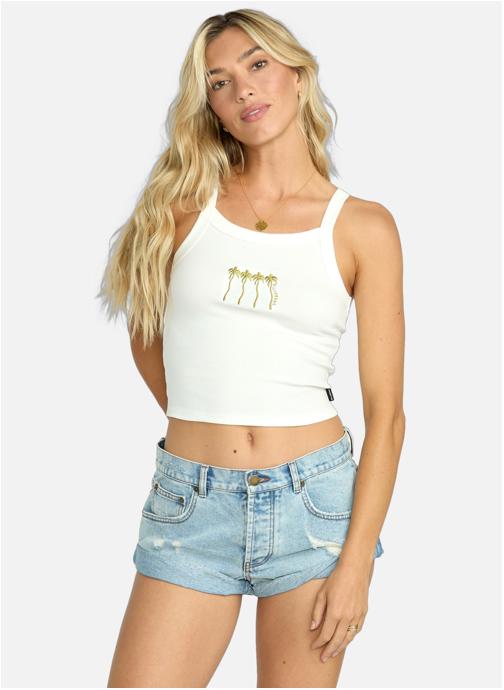 Billabong Débardeurs Day Trip femme blanc