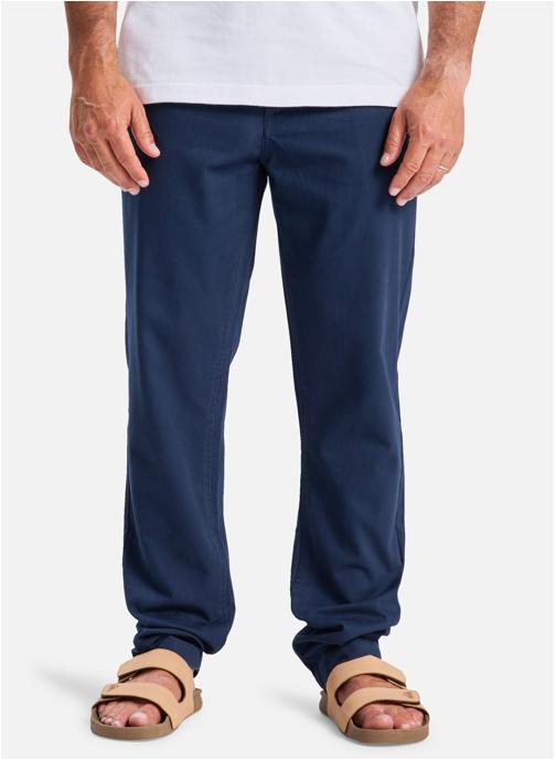 Quiksilver Pantalons droits Diamond homme bleu