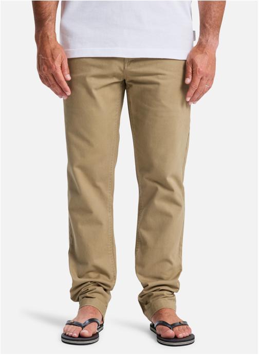 Quiksilver Pantalons droits Diamond homme beige