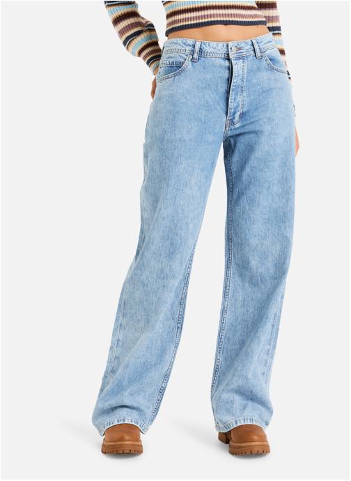 Roxy Pantalons droit Milla Wide Leg Regular Beau femme bleu