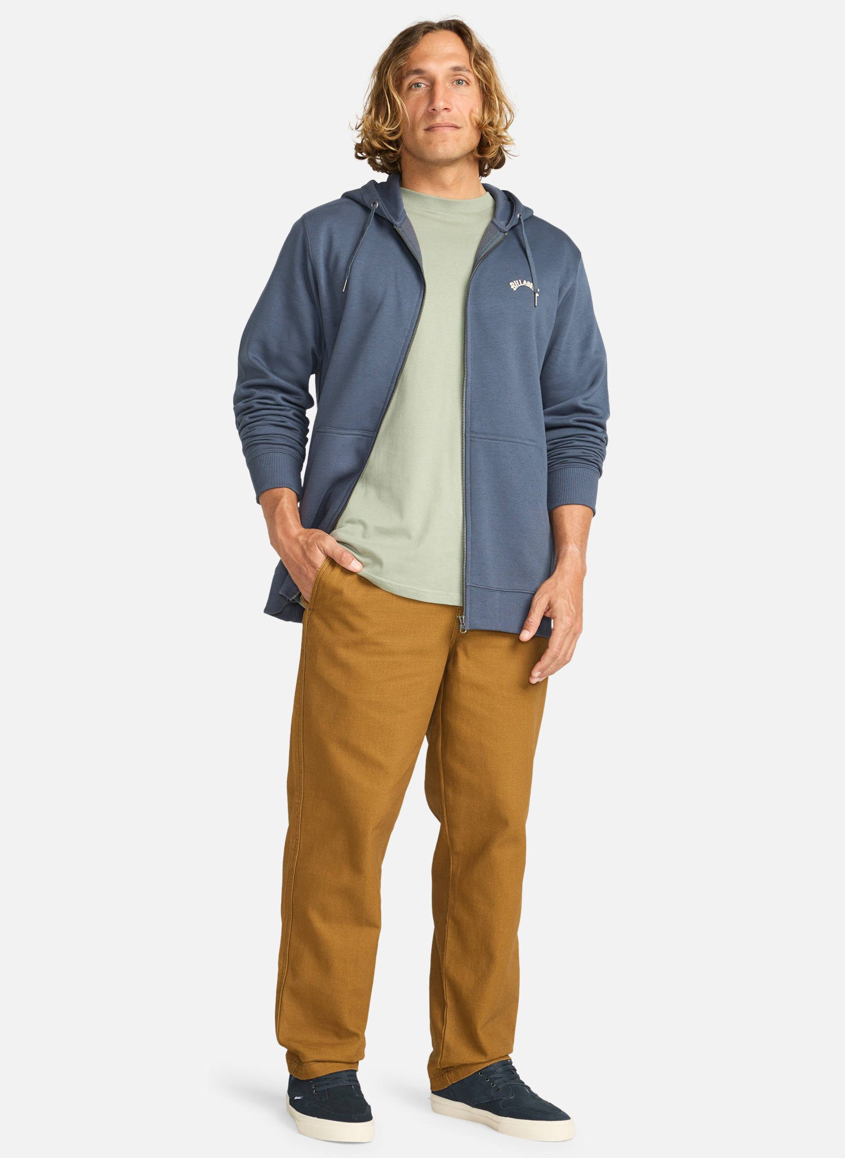 Sweats à capuche Sweat à capuche ARCH homme bleu Billabong Sweats à capuche Sweat à capuche ARCH homme bleu Bleu gris