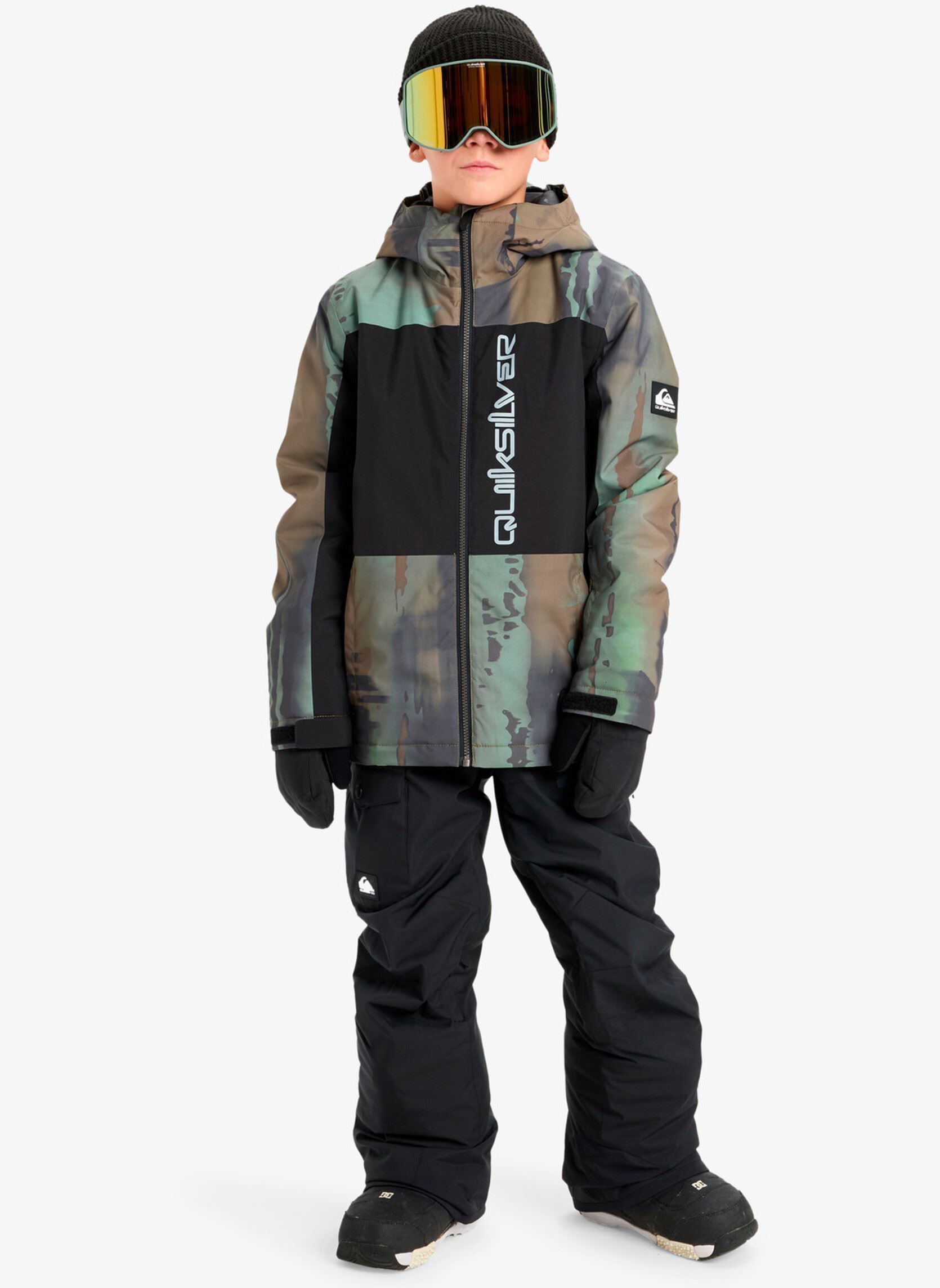 Jacken Side Hit Block Youth Jk EQBTJ03218-GND1 jungen mehrfarbig Quiksilver Jacken Side Hit Block Youth Jk EQBTJ03218-GND1 jungen mehrfarbig Bloomfade Dark Ivy