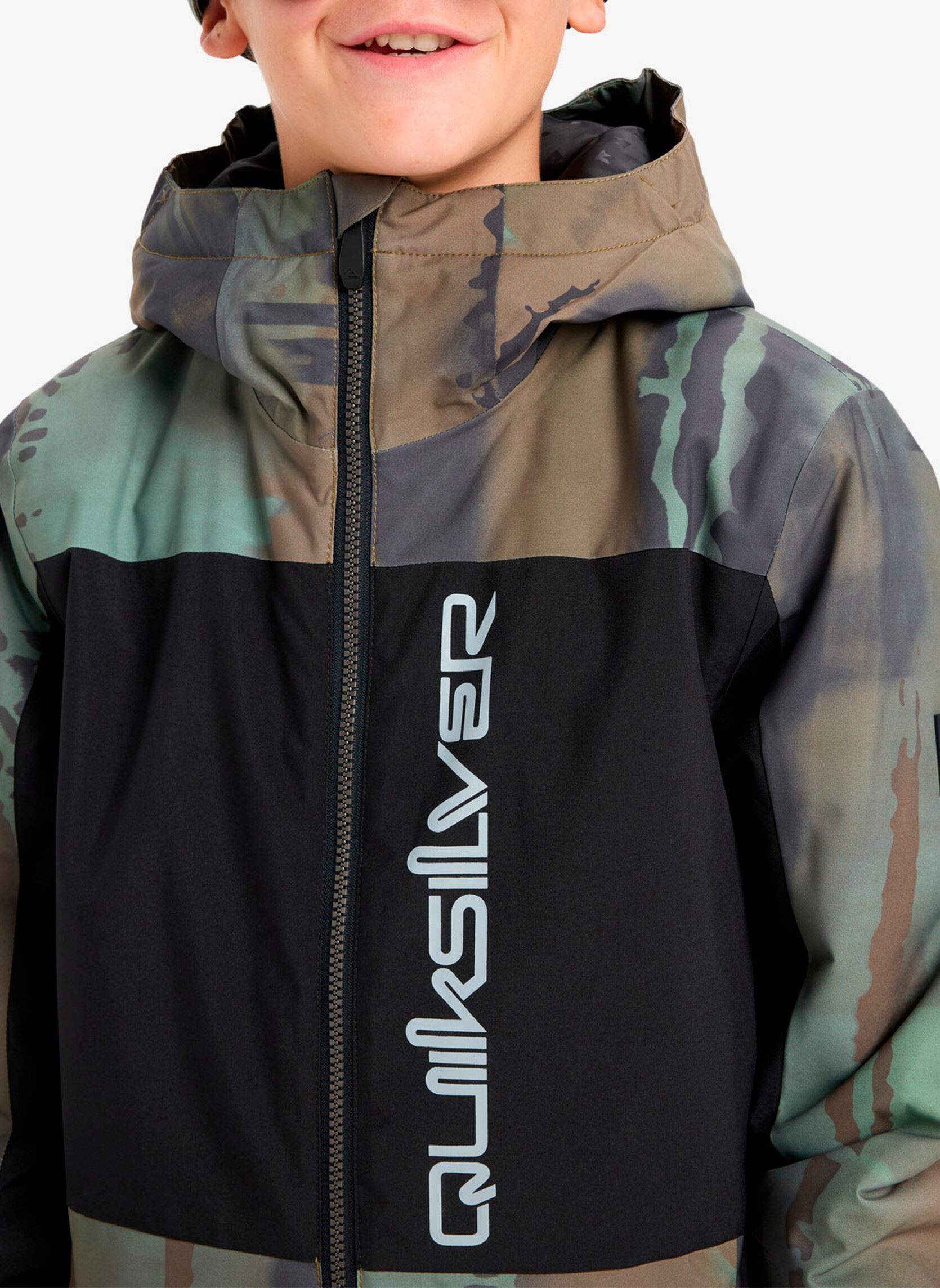 Jacken Side Hit Block Youth Jk EQBTJ03218-GND1 jungen mehrfarbig Quiksilver Jacken Side Hit Block Youth Jk EQBTJ03218-GND1 jungen mehrfarbig Bloomfade Dark Ivy
