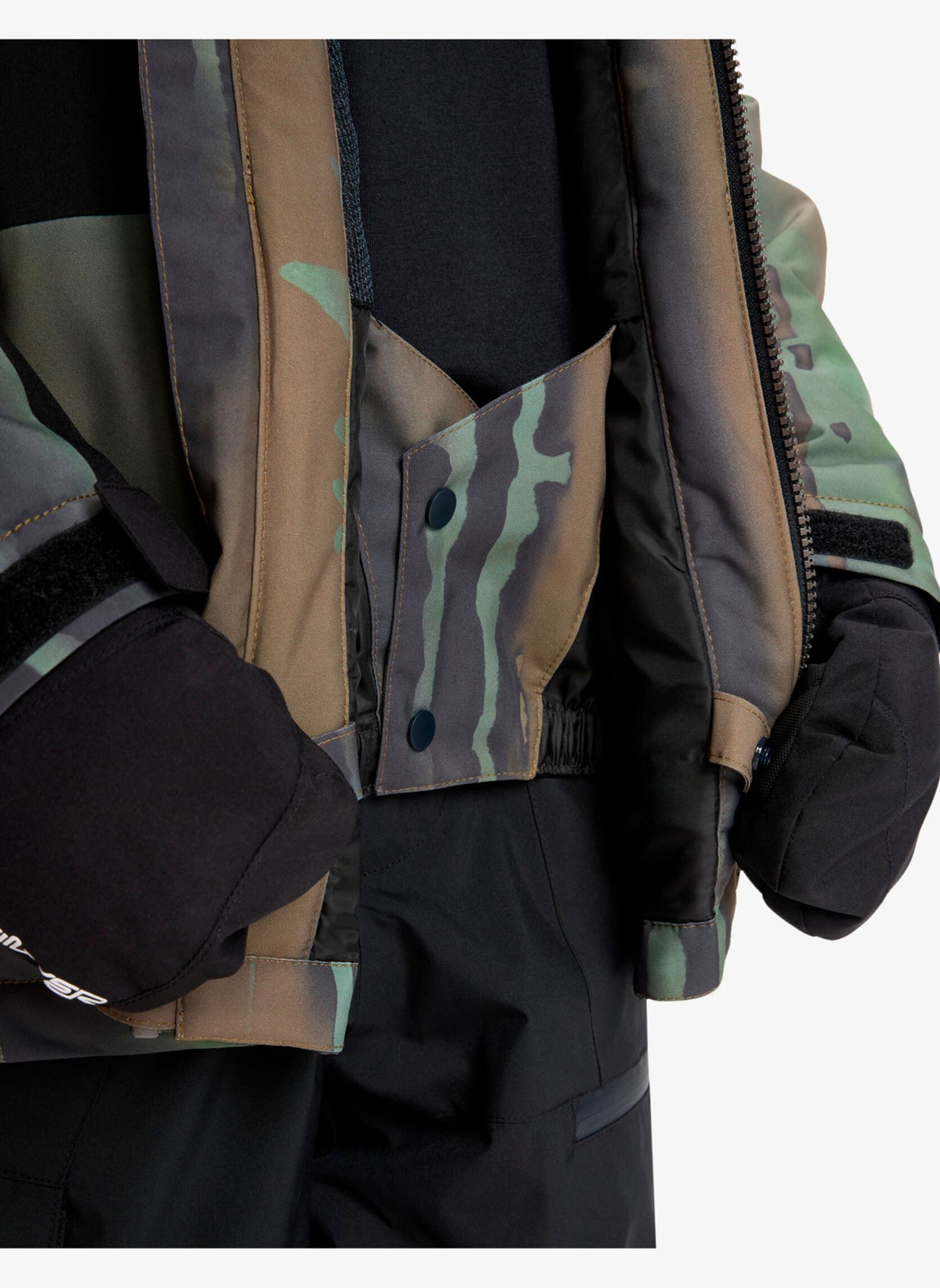 Jacken Side Hit Block Youth Jk EQBTJ03218-GND1 jungen mehrfarbig Quiksilver Jacken Side Hit Block Youth Jk EQBTJ03218-GND1 jungen mehrfarbig Bloomfade Dark Ivy