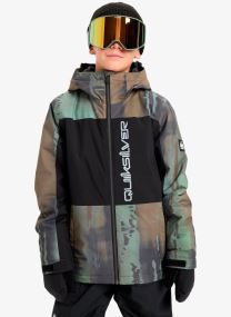Jacken Side Hit Block Youth Jk EQBTJ03218-GND1 jungen mehrfarbig Quiksilver Jacken Side Hit Block Youth Jk EQBTJ03218-GND1 jungen mehrfarbig Bloomfade Dark Ivy