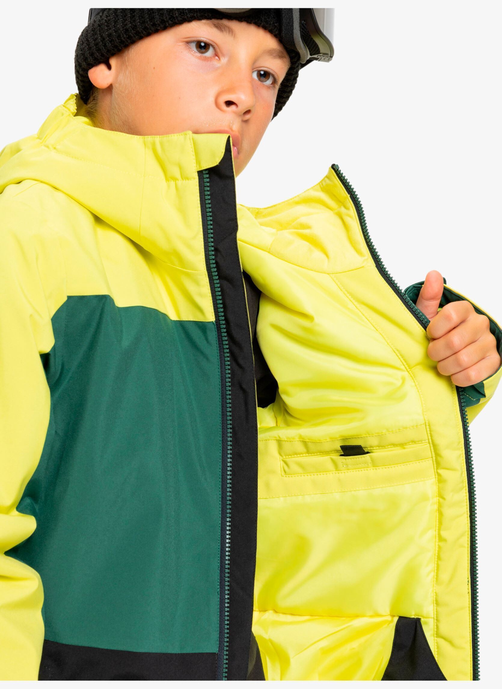 Vestes Side Hit Block Youth Jk EQBTJ03218-KVJ0 garçon noir Quiksilver Vestes Side Hit Block Youth Jk EQBTJ03218-KVJ0 garçon noir True black