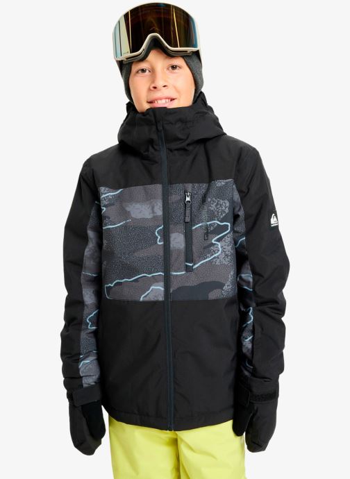 Quiksilver Jassen Side Hit Printed Youth Jk EQBTJ03220-KVJ jongens zwart