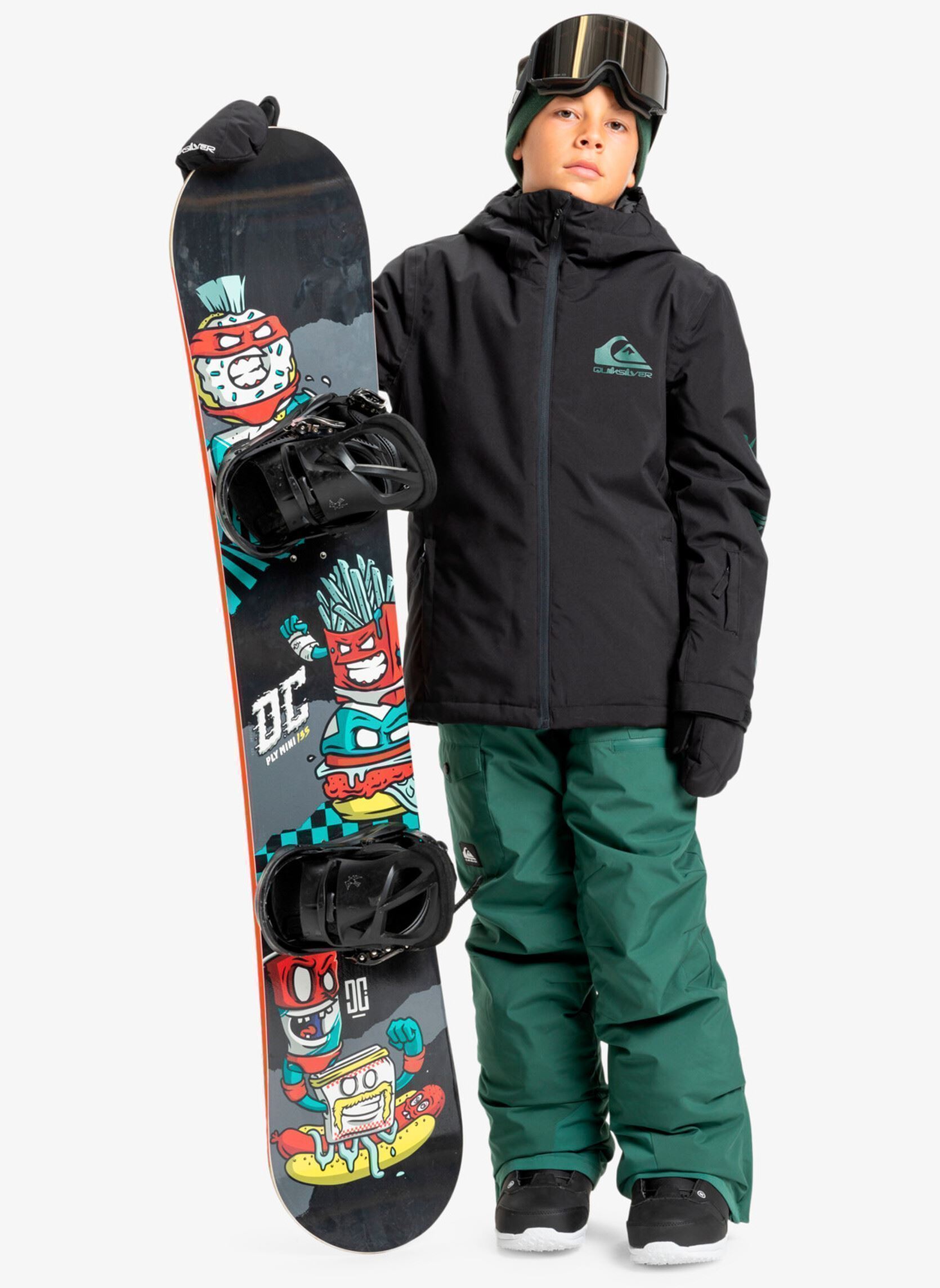 Jacken Mission Youth Jk jungen schwarz Quiksilver Jacken Mission Youth Jk jungen schwarz True black
