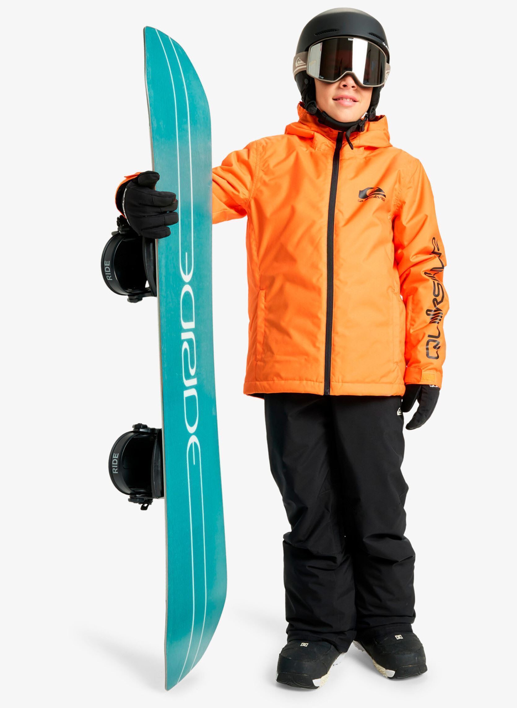 Jassen Mission Youth Jk jongens oranje Quiksilver Jassen Mission Youth Jk jongens oranje Orange Peel