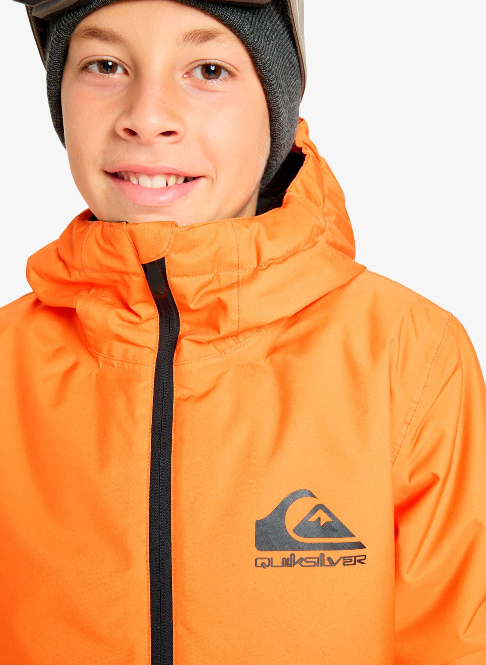 Jassen Mission Youth Jk jongens oranje Quiksilver Jassen Mission Youth Jk jongens oranje Orange Peel