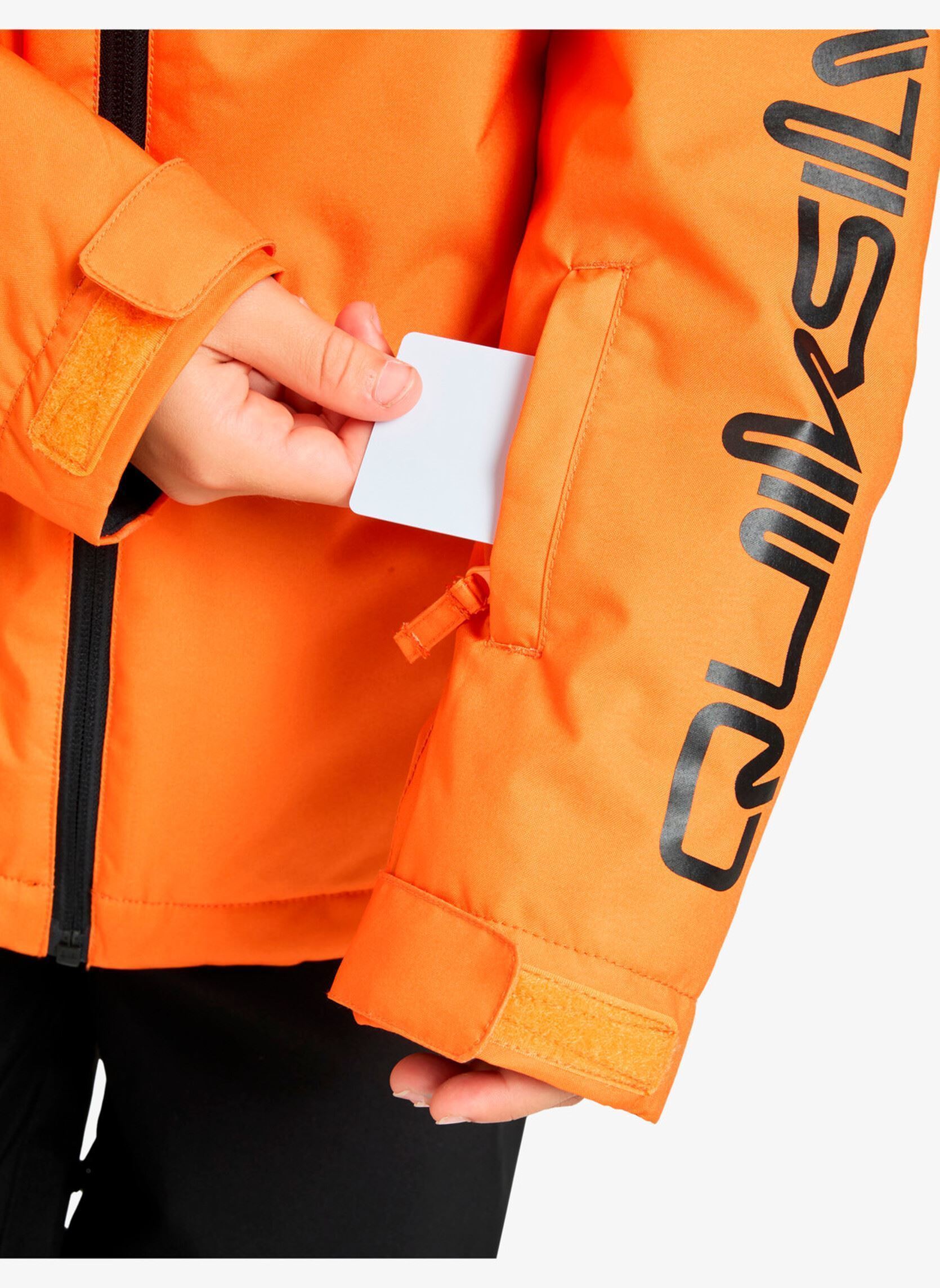 Jassen Mission Youth Jk jongens oranje Quiksilver Jassen Mission Youth Jk jongens oranje Orange Peel