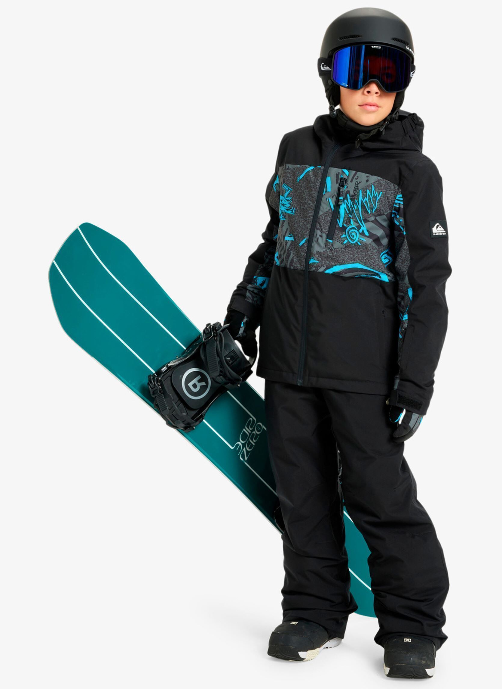 Broeken Estate Youth Pt jongens zwart Quiksilver Broeken Estate Youth Pt jongens zwart TRUE BLACK