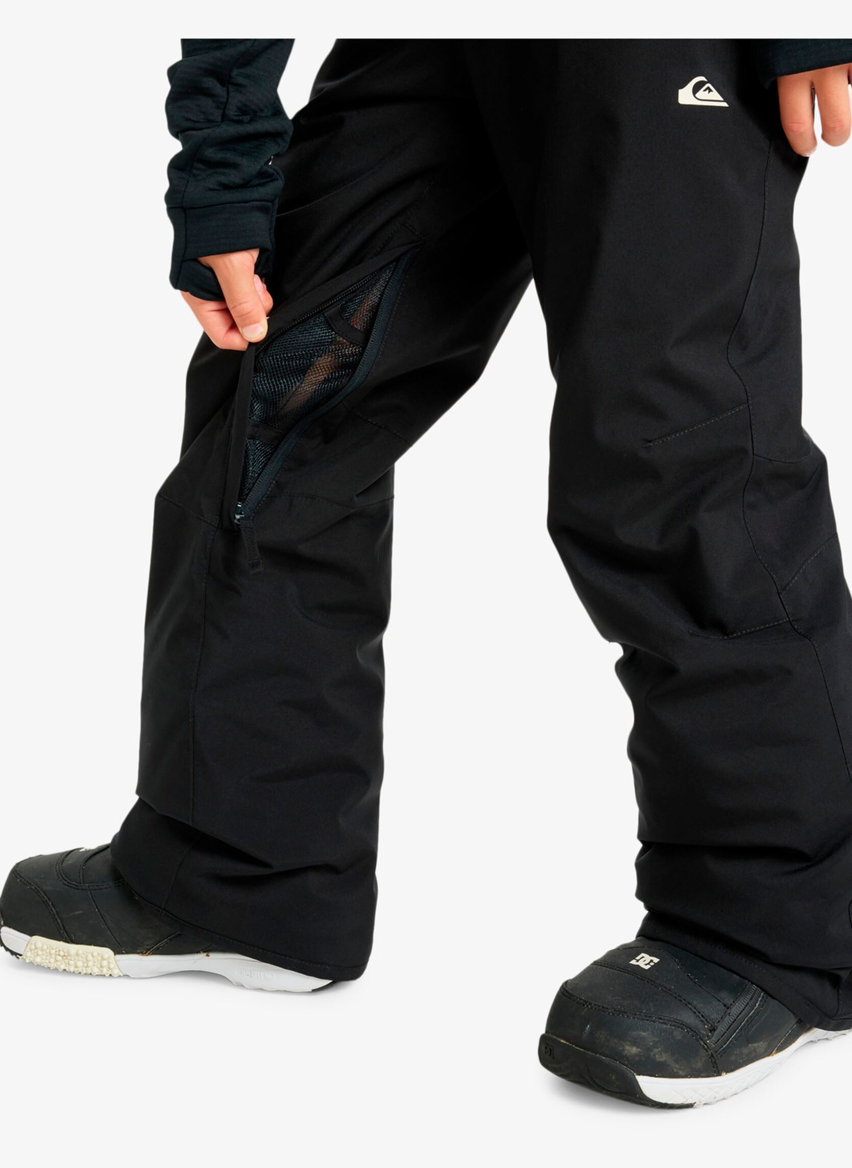 Broeken Estate Youth Pt jongens zwart Quiksilver Broeken Estate Youth Pt jongens zwart TRUE BLACK