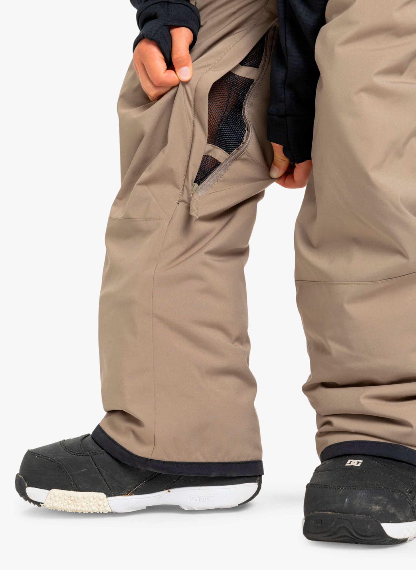 Tuinbroeken Mash Up Youth Bib jongens beige Quiksilver Tuinbroeken Mash Up Youth Bib jongens beige Fallen Rock