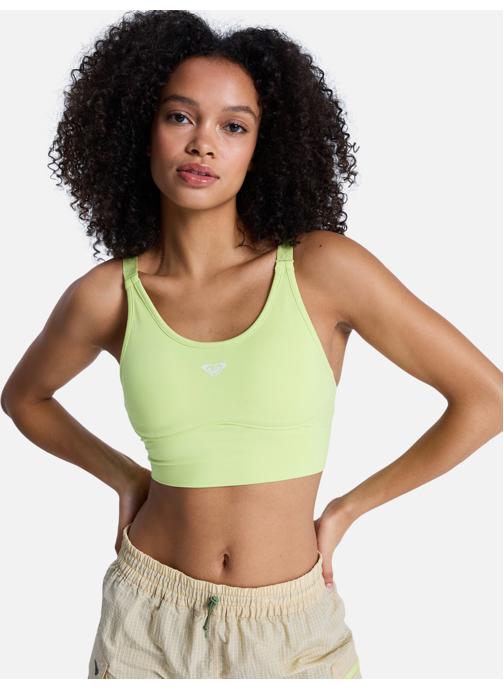 Roxy Brassières Soutien-gorge de sport HEART INTO IT ATTITUDE. femme vert