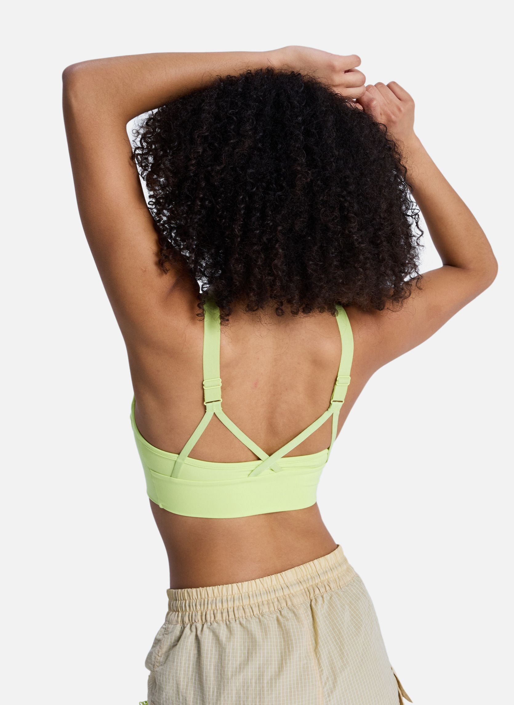 Brassières Soutien-gorge de sport HEART INTO IT ATTITUDE. femme vert Roxy Brassières Soutien-gorge de sport HEART INTO IT ATTITUDE. femme vert Vert