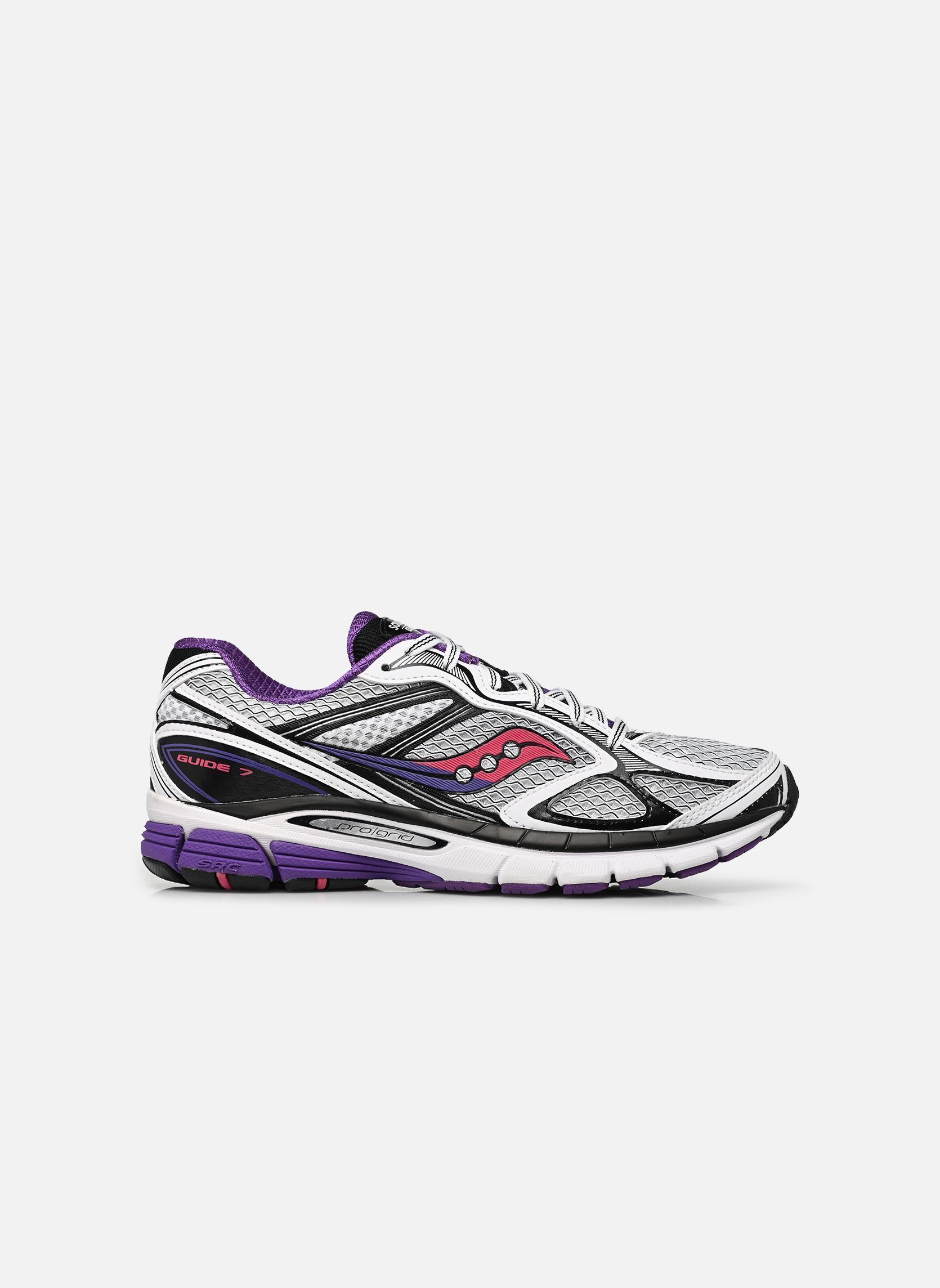 Baskets basses Progrid Guide 7 femme violet Saucony Baskets basses Progrid Guide 7 femme violet WHITE/DRUPE