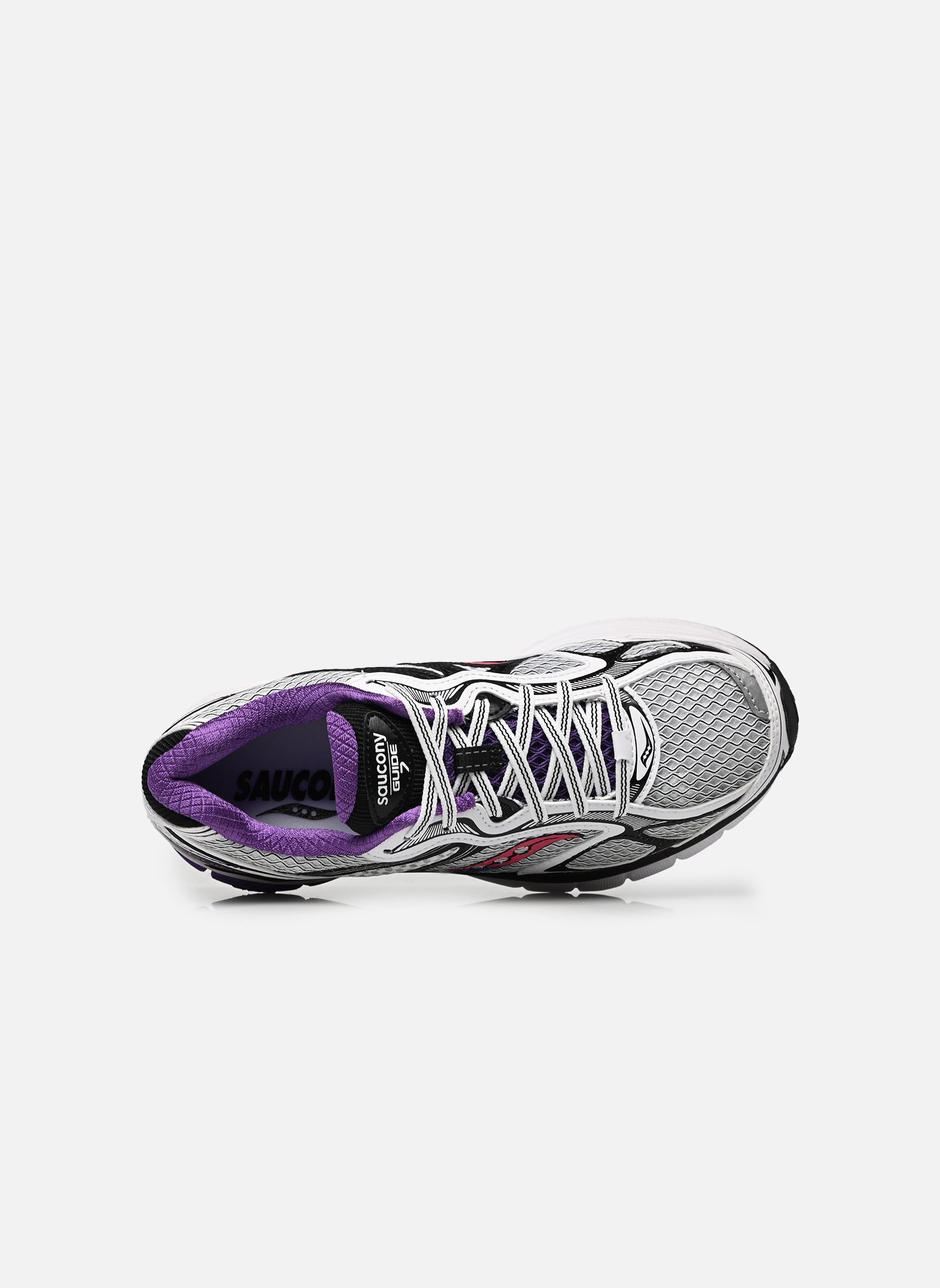 Baskets basses Progrid Guide 7 femme violet Saucony Baskets basses Progrid Guide 7 femme violet WHITE/DRUPE