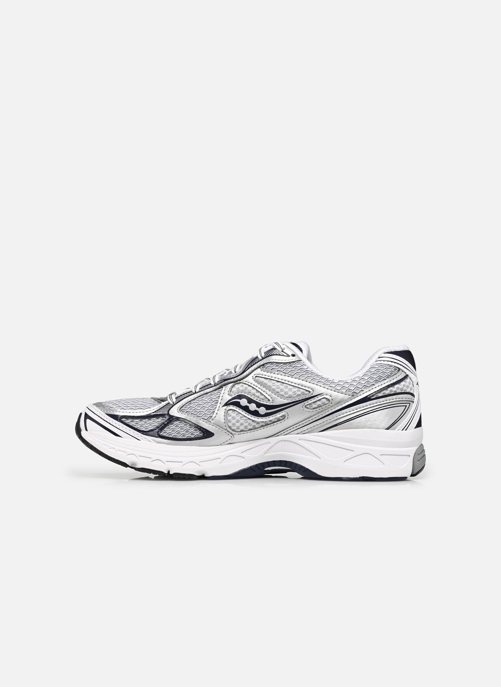 Lage sneakers Progrid Guide 7 heren grijs Saucony Lage sneakers Progrid Guide 7 heren grijs FOG/NAVAL