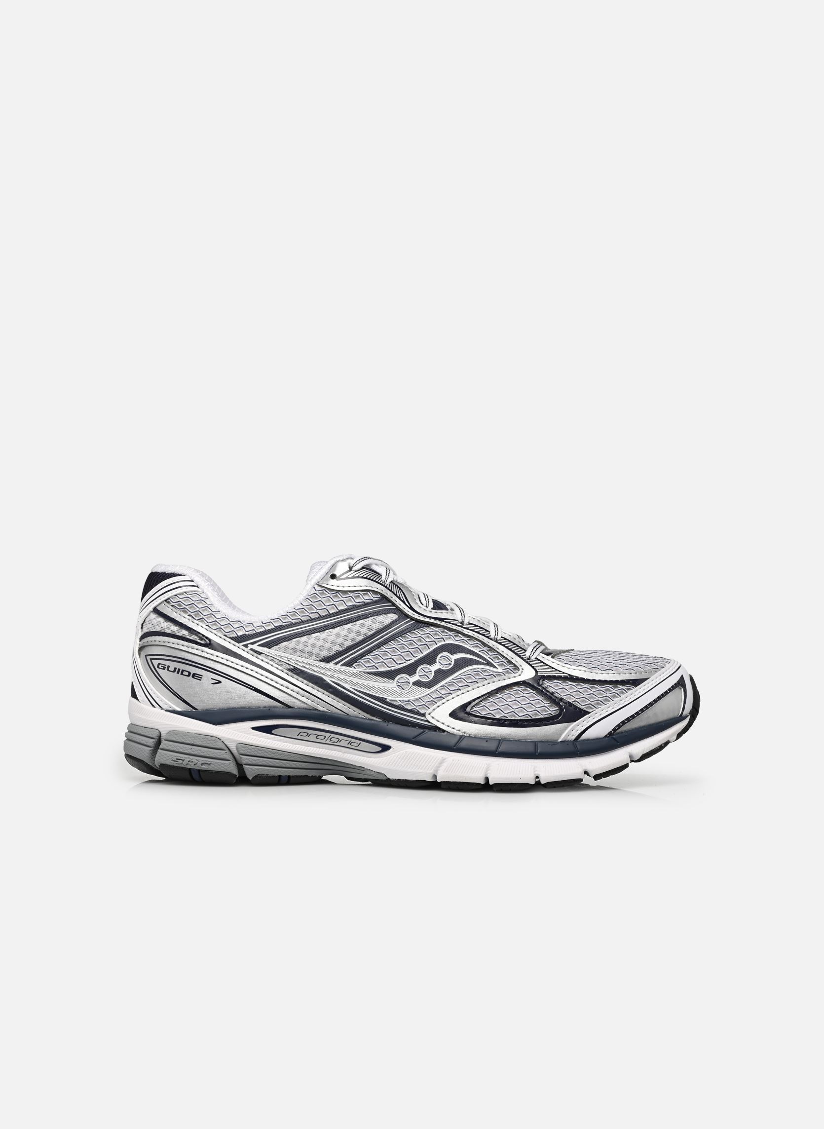 Lage sneakers Progrid Guide 7 heren grijs Saucony Lage sneakers Progrid Guide 7 heren grijs FOG/NAVAL