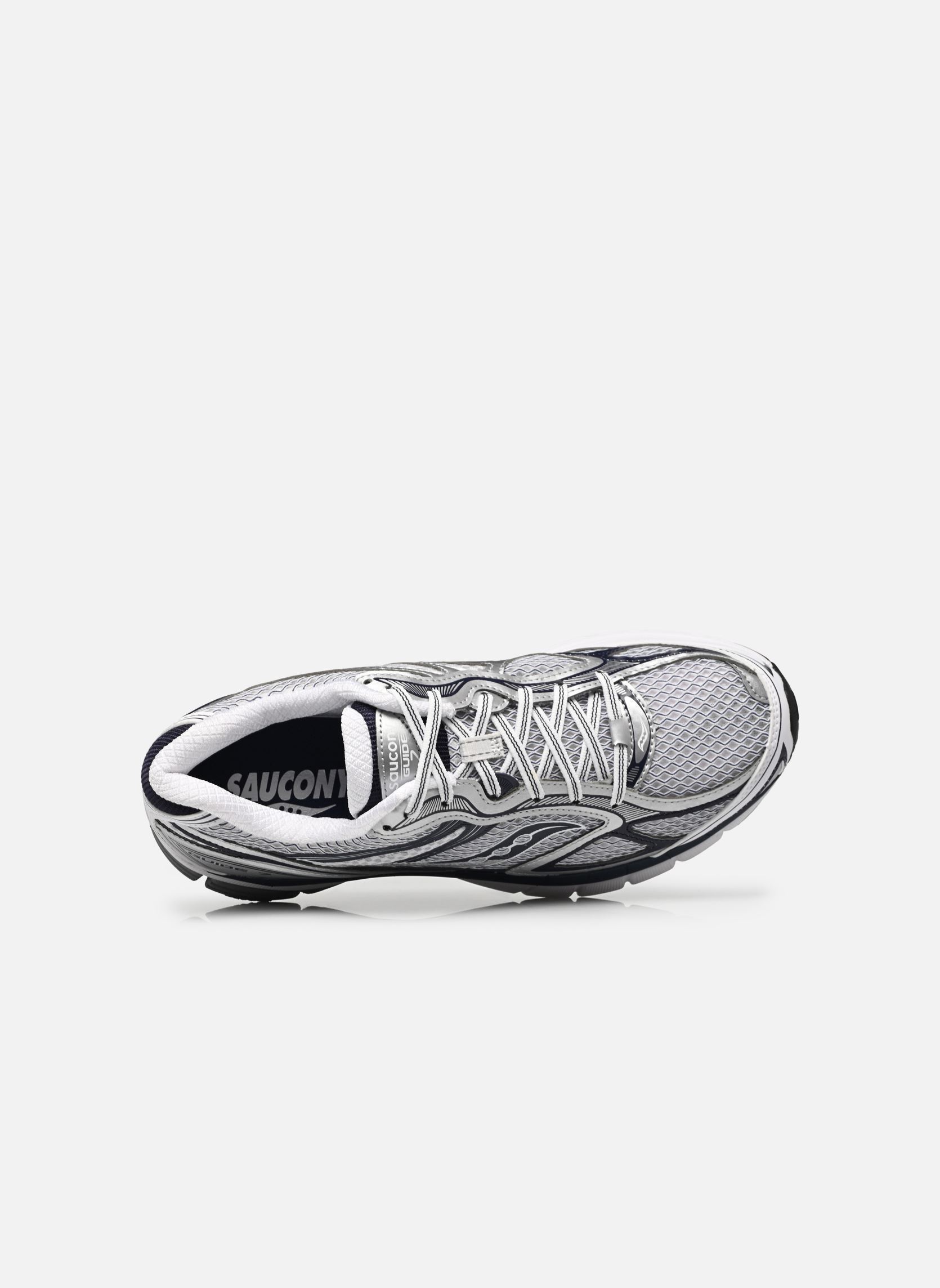 Lage sneakers Progrid Guide 7 heren grijs Saucony Lage sneakers Progrid Guide 7 heren grijs FOG/NAVAL