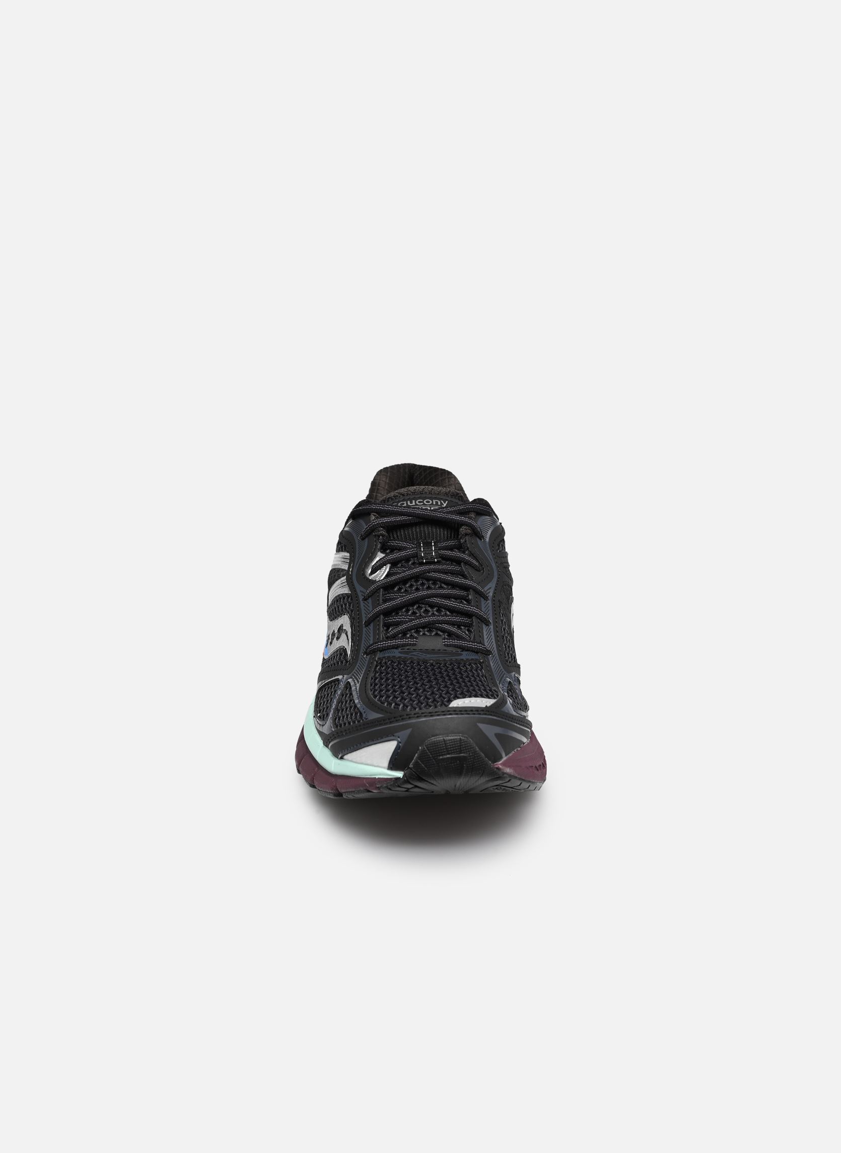 Lage sneakers Progrid Guide 7 heren zwart Saucony Lage sneakers Progrid Guide 7 heren zwart BLACK/MULTI