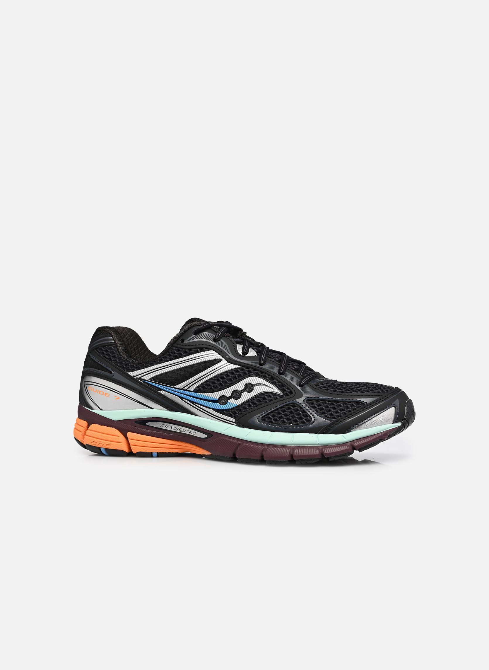 Lage sneakers Progrid Guide 7 heren zwart Saucony Lage sneakers Progrid Guide 7 heren zwart BLACK/MULTI