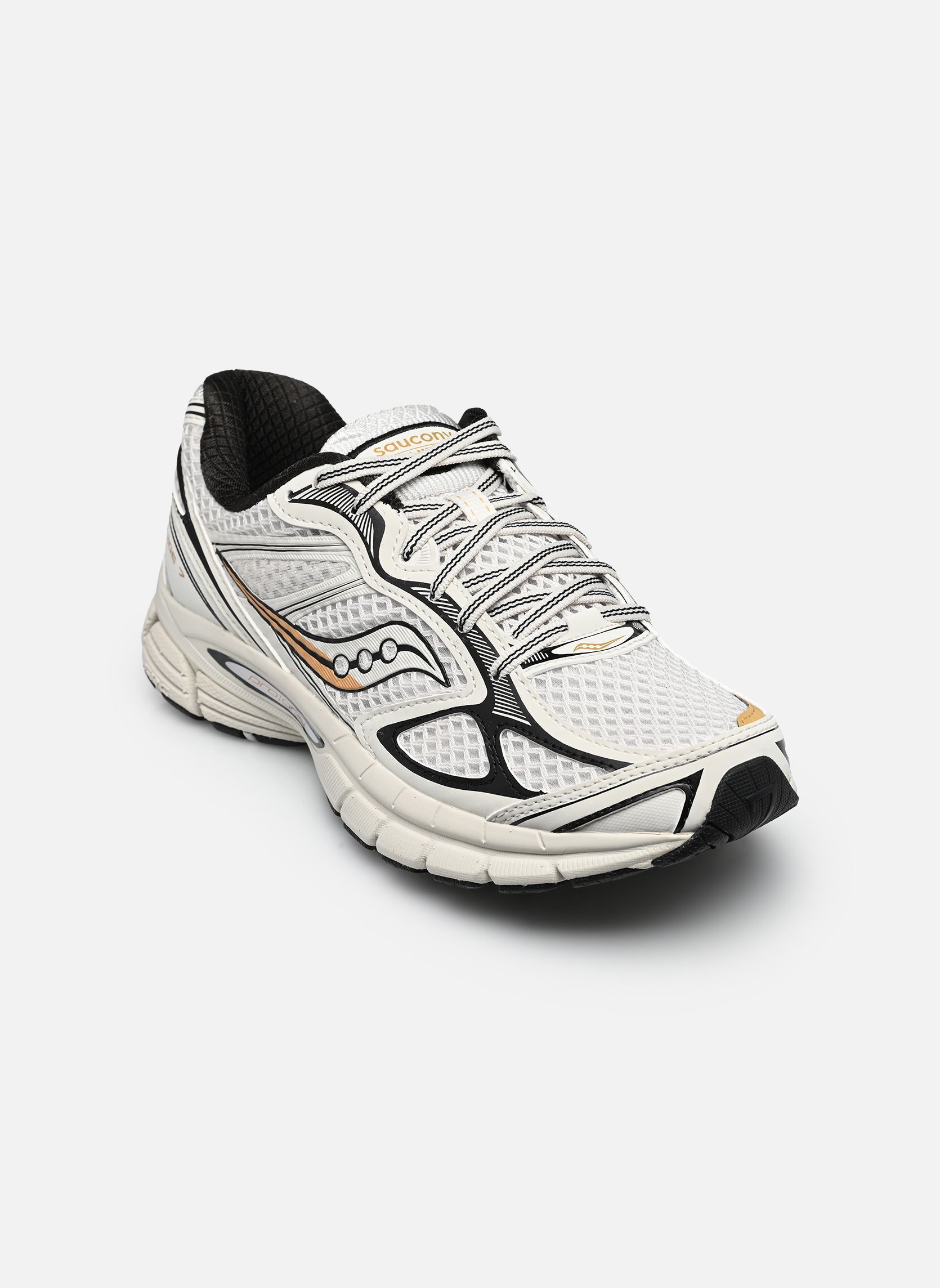Sport Sneakers Progrid Guide 7 dames wit Saucony Sport Sneakers Progrid Guide 7 dames wit ONYX/GOLD