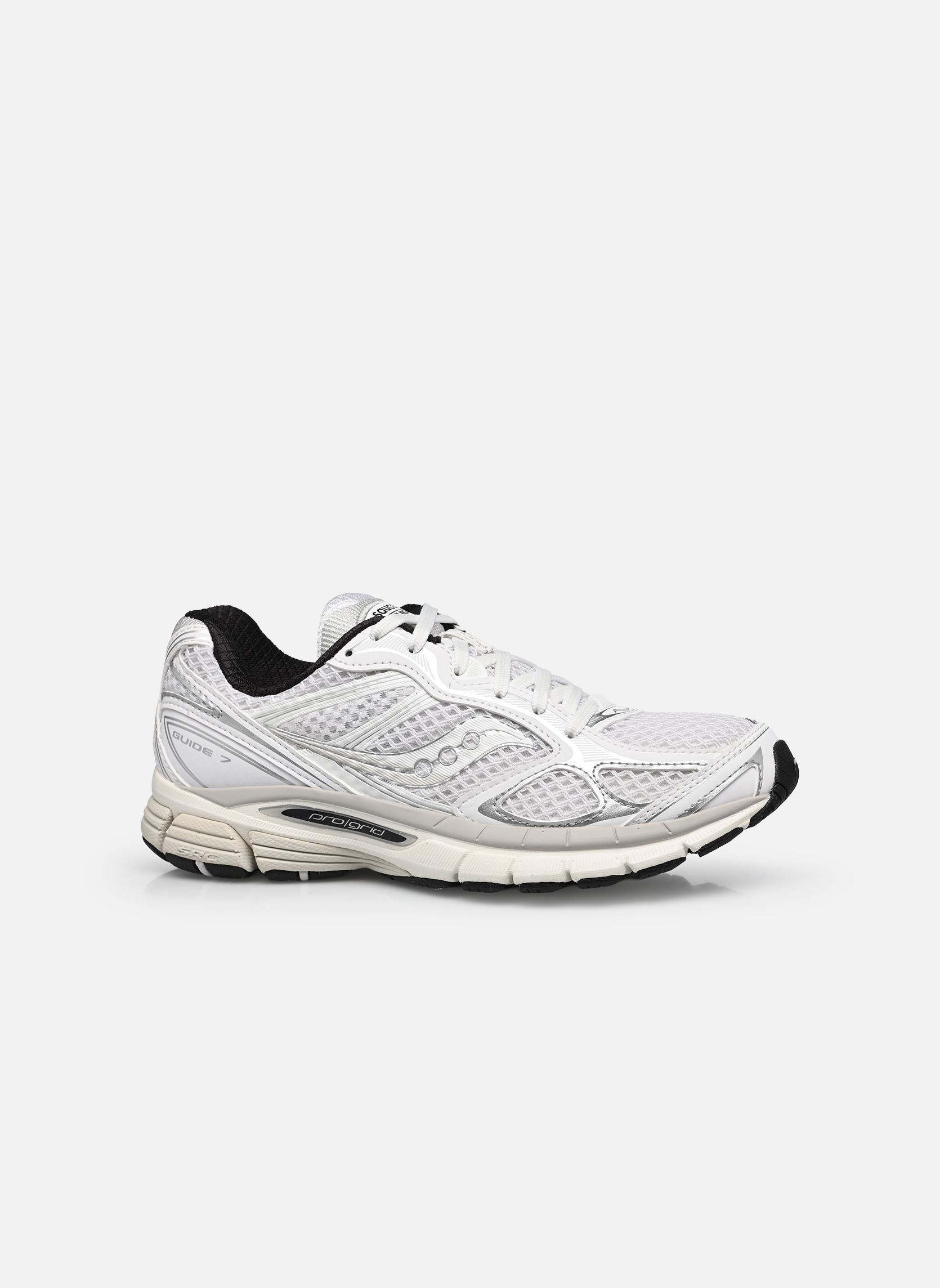 Baskets de sport Progrid Guide 7 femme blanc Saucony Baskets de sport Progrid Guide 7 femme blanc WHITE/BLACK