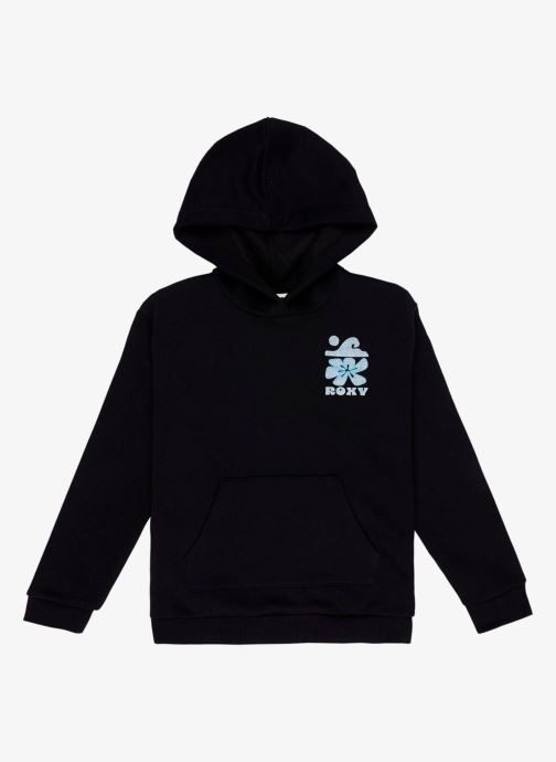 Roxy Felpe con zip Surf Feeling Hoodie Brushed bambina nero