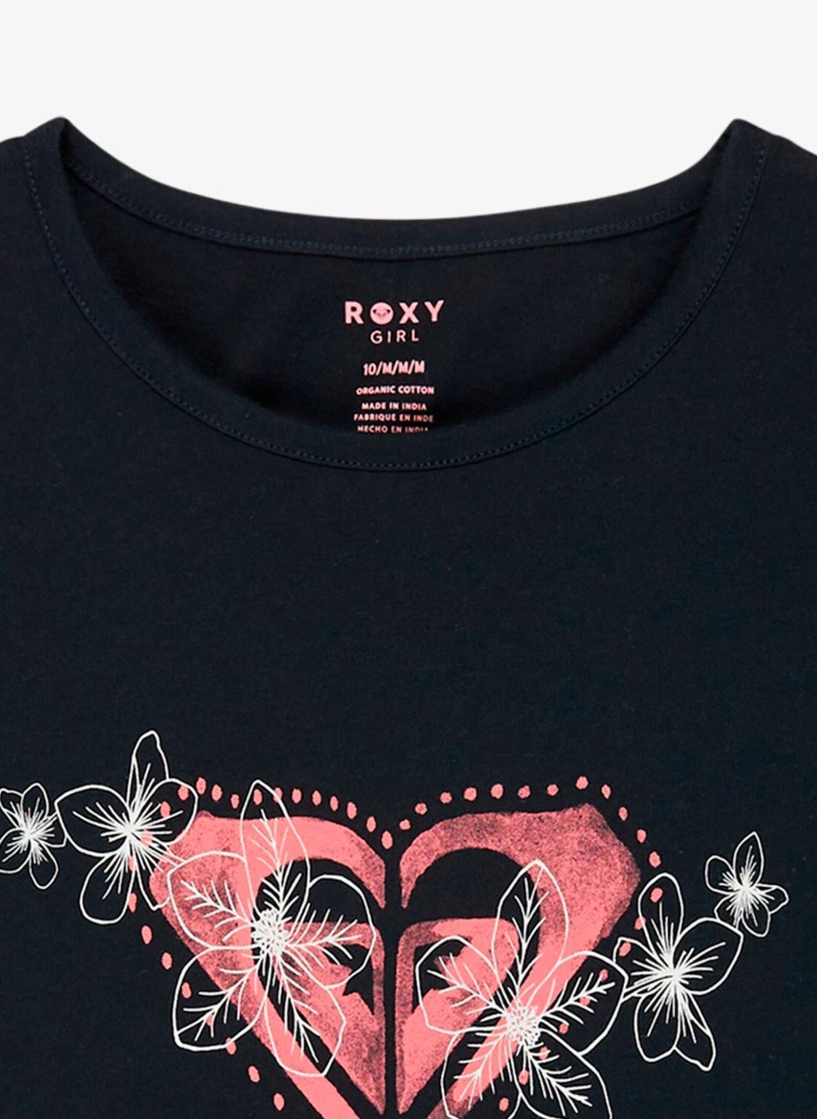 T-shirts met korte mouwen Lilyregular Night meisjes zwart Roxy T-shirts met korte mouwen Lilyregular Night meisjes zwart ANTHRACITE