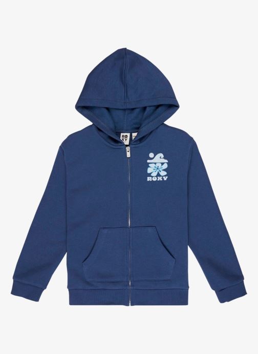 Roxy Sweats zippés Surf Feeling Zipped Brushed fille bleu