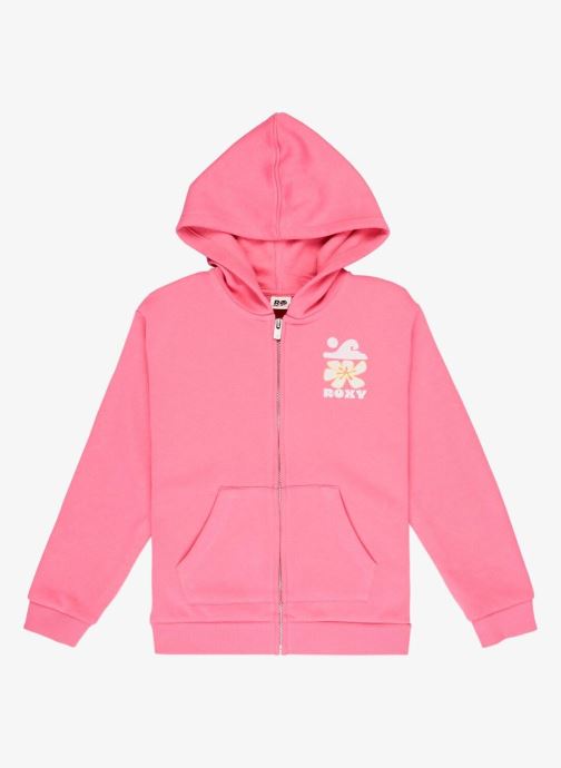 Roxy Sweats zippés Surf Feeling Zipped Brushed fille rose