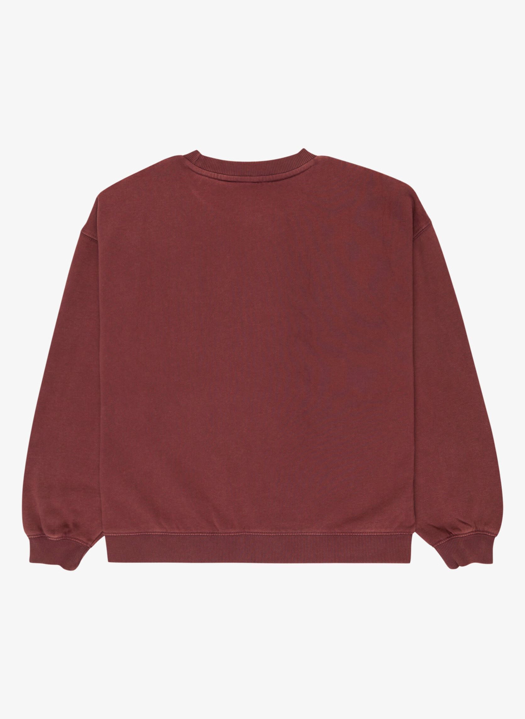Sweaters met rits Lineup Crew Brushed Rg meisjes bordeaux Roxy Sweaters met rits Lineup Crew Brushed Rg meisjes bordeaux HUCKLEBERRY