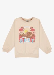 Sweats zippés Morning Hike Brushed Rg fille beige