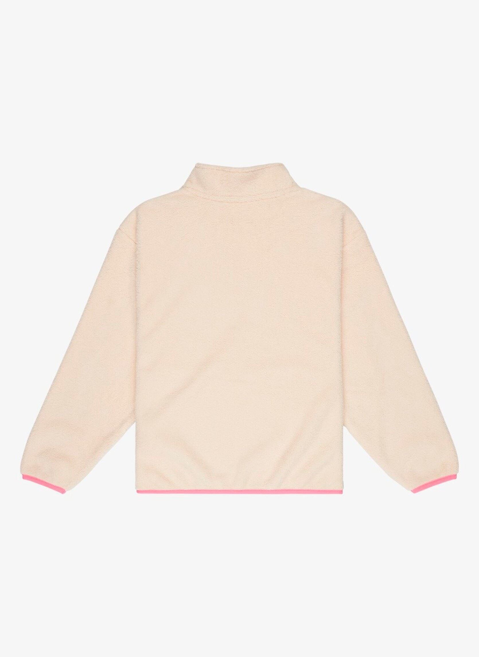Fleece-Jacken Lucky Girl mädchen beige Roxy Fleece-Jacken Lucky Girl mädchen beige PARCHMENT