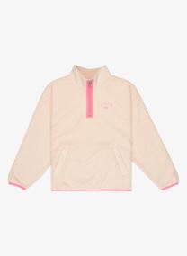 Fleece-Jacken Lucky Girl mädchen beige Roxy Fleece-Jacken Lucky Girl mädchen beige PARCHMENT