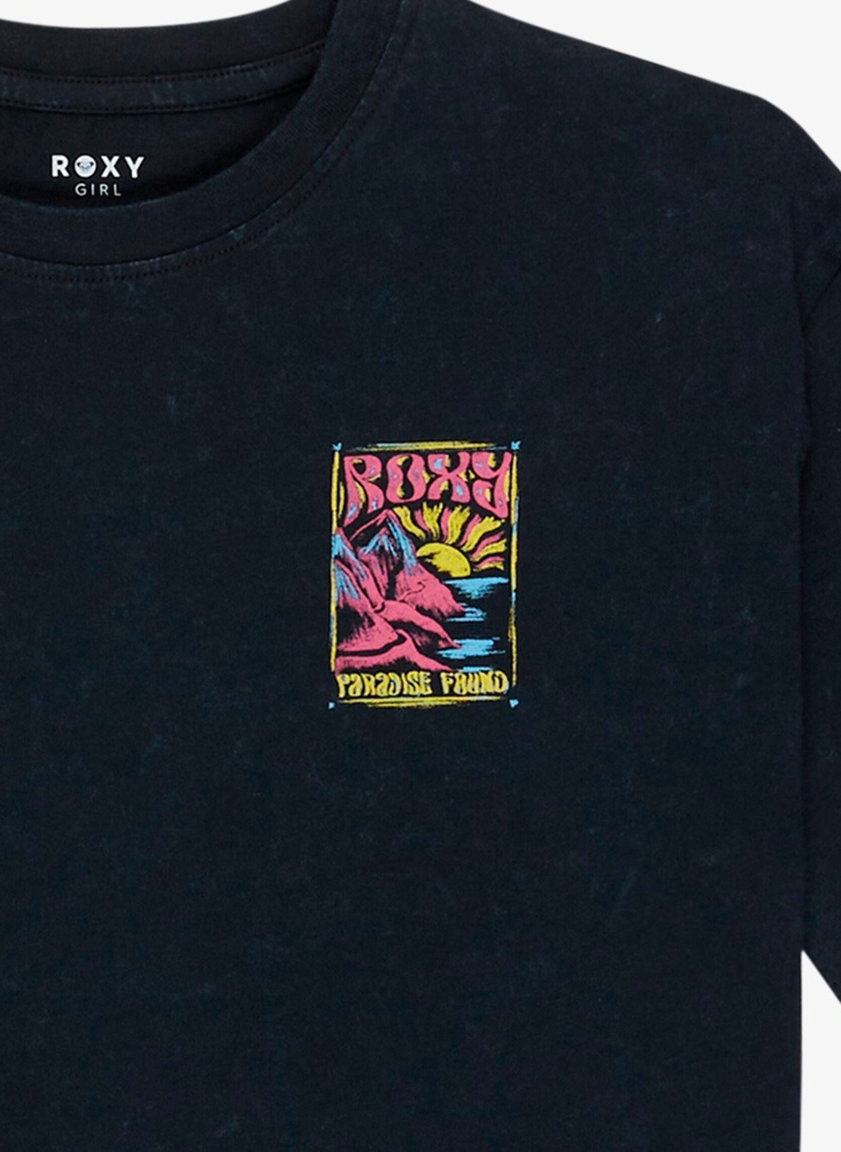 Kurzarm-T-Shirts Daisyloose Season mädchen schwarz Roxy Kurzarm-T-Shirts Daisyloose Season mädchen schwarz ANTHRACITE