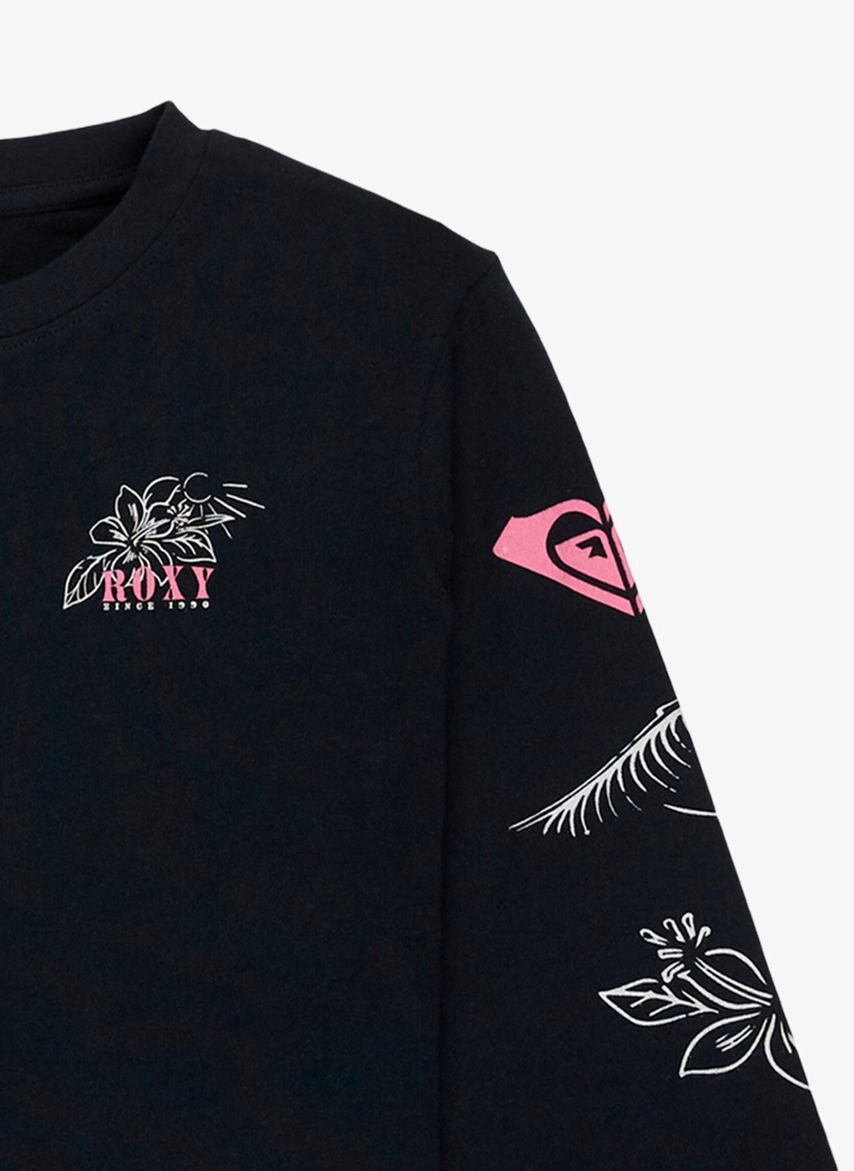 Langarm-T-Shirts Orchidregular Go Ls mädchen schwarz Roxy Langarm-T-Shirts Orchidregular Go Ls mädchen schwarz ANTHRACITE