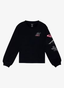 Langarm-T-Shirts Orchidregular Go Ls mädchen schwarz Roxy Langarm-T-Shirts Orchidregular Go Ls mädchen schwarz ANTHRACITE