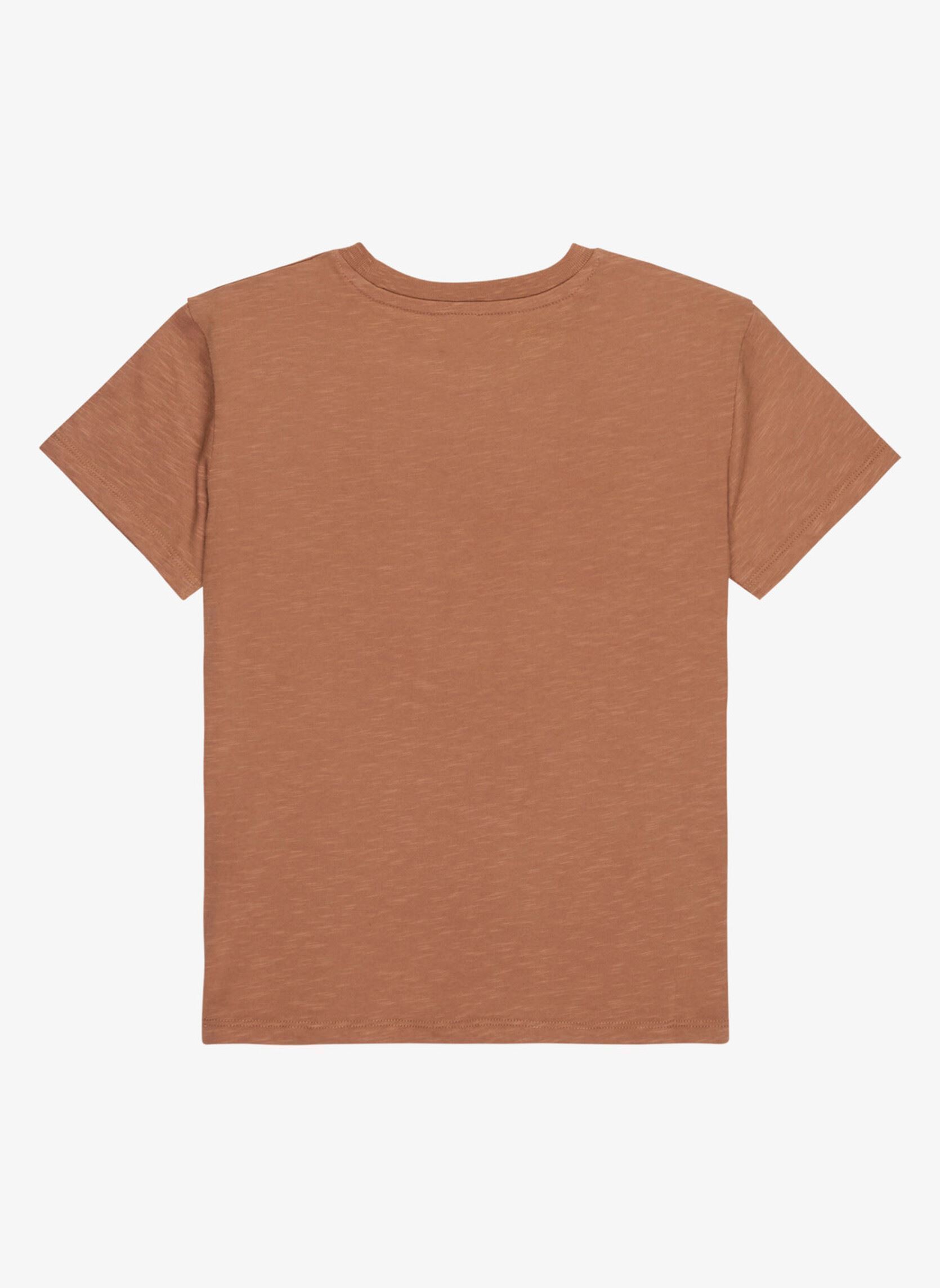 T-shirt a maniche corte Orchidregular Art bambina marrone Roxy T-shirt a maniche corte Orchidregular Art bambina marrone WOODSMOKE