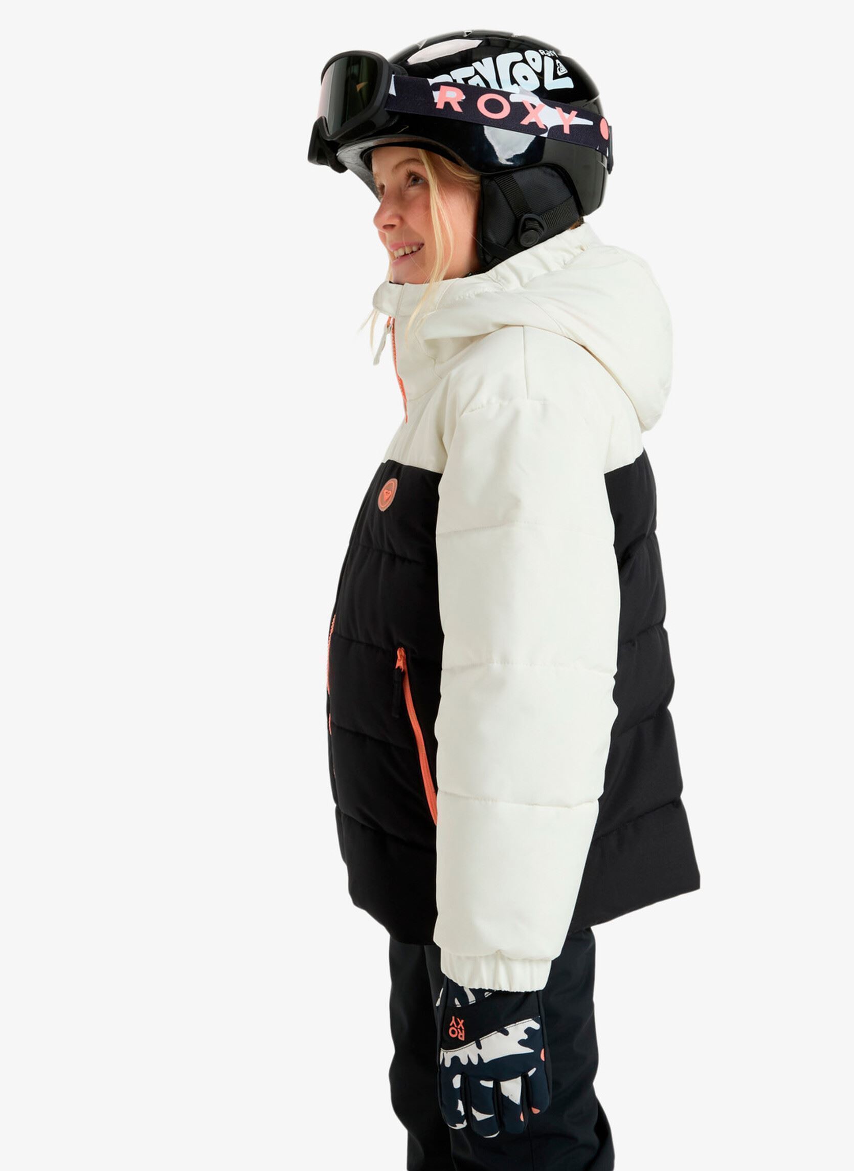 Vestes Snowyhill Puffy Girl Jk fille blanc Roxy Vestes Snowyhill Puffy Girl Jk fille blanc WHISPER WHITE
