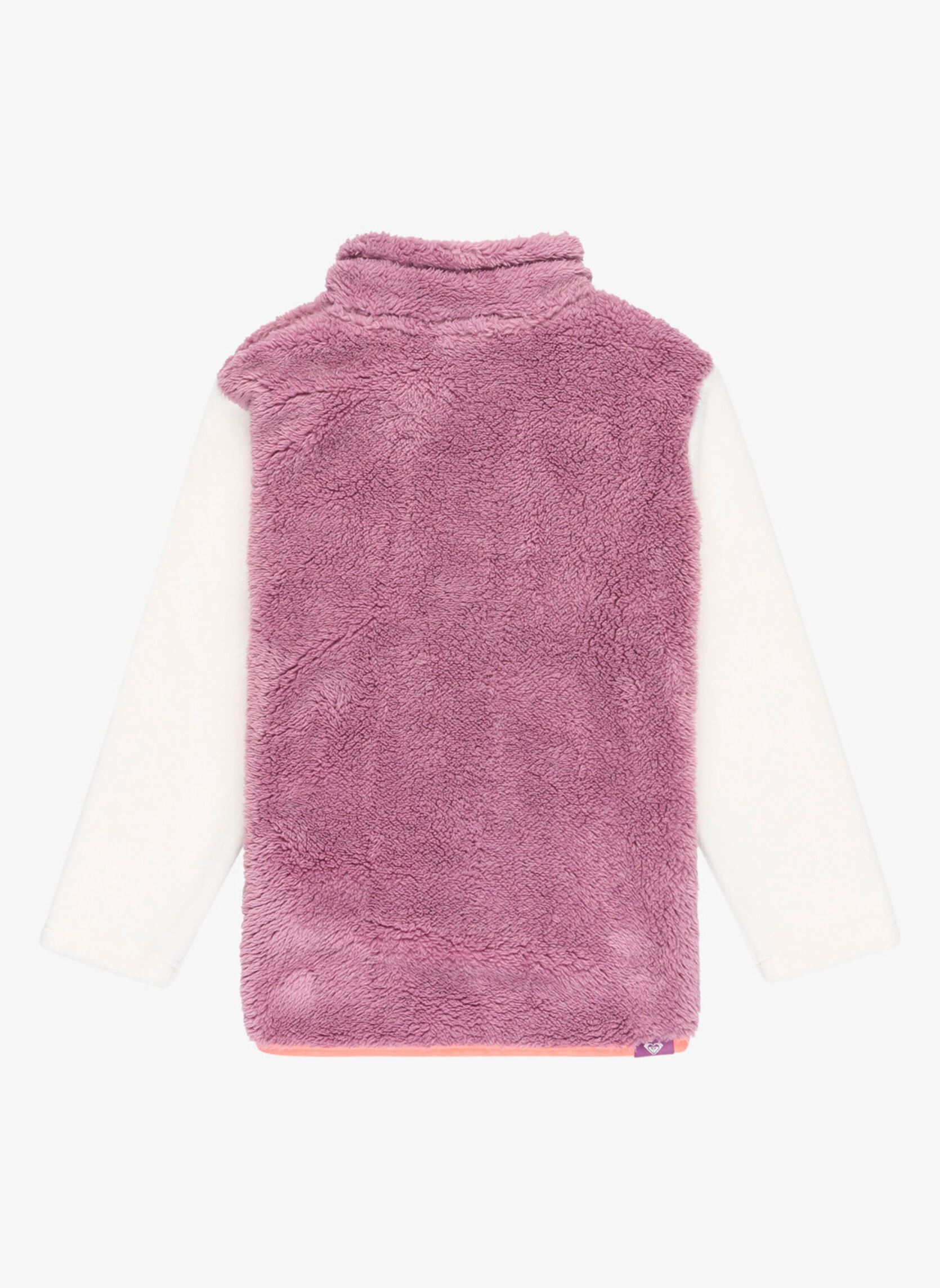 Fleece-Jacken Mini Wenty mädchen violett Roxy Fleece-Jacken Mini Wenty mädchen violett DISCREET MAUVE