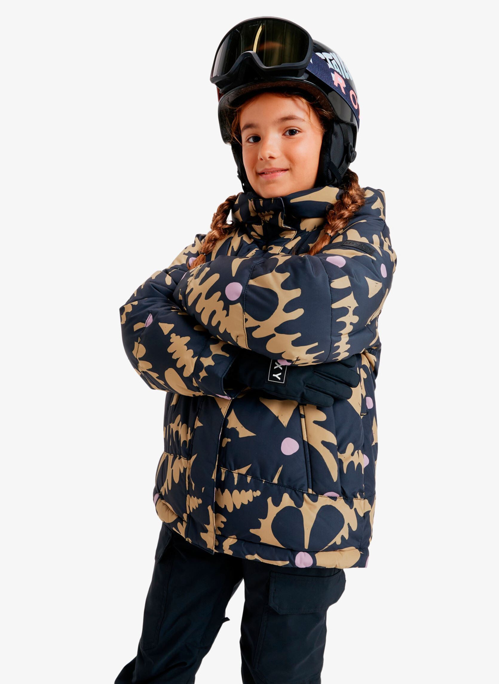 Jassen Askamoon Girl Jk meisjes zwart Roxy Jassen Askamoon Girl Jk meisjes zwart FENNEL SEED BIG FLOWER RG