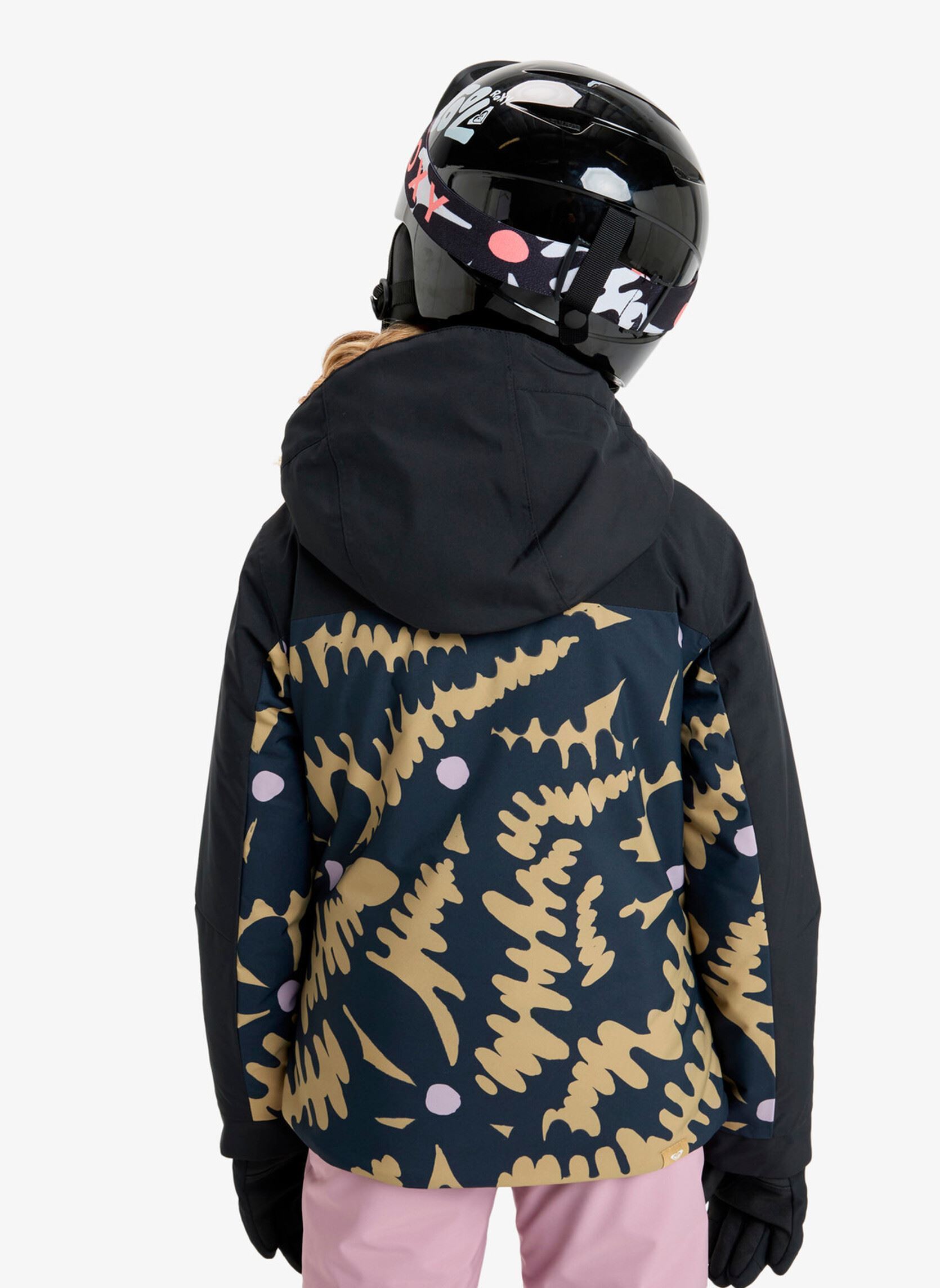Jacken Free Jet Block Girl Jk mädchen schwarz Roxy Jacken Free Jet Block Girl Jk mädchen schwarz FENNEL SEED BIG FLOWER RG