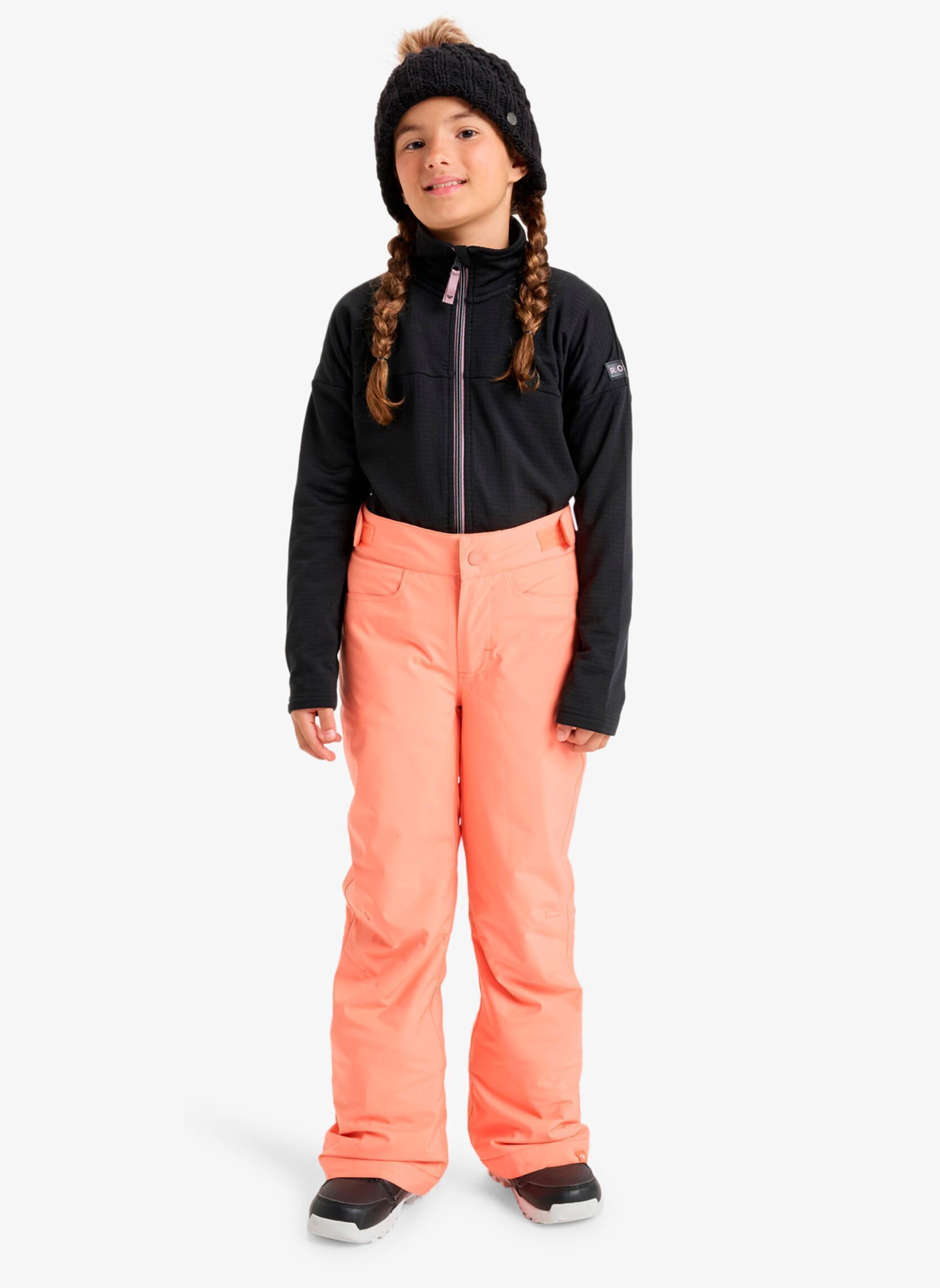 Pantalons Backyard Girl Pt fille orange Roxy Pantalons Backyard Girl Pt fille orange CORAL CHIC