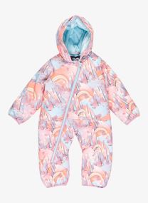 Overalls Rose Jumpsuit meisjes oranje Roxy Overalls Rose Jumpsuit meisjes oranje CORAL CHIC PAPERCUT