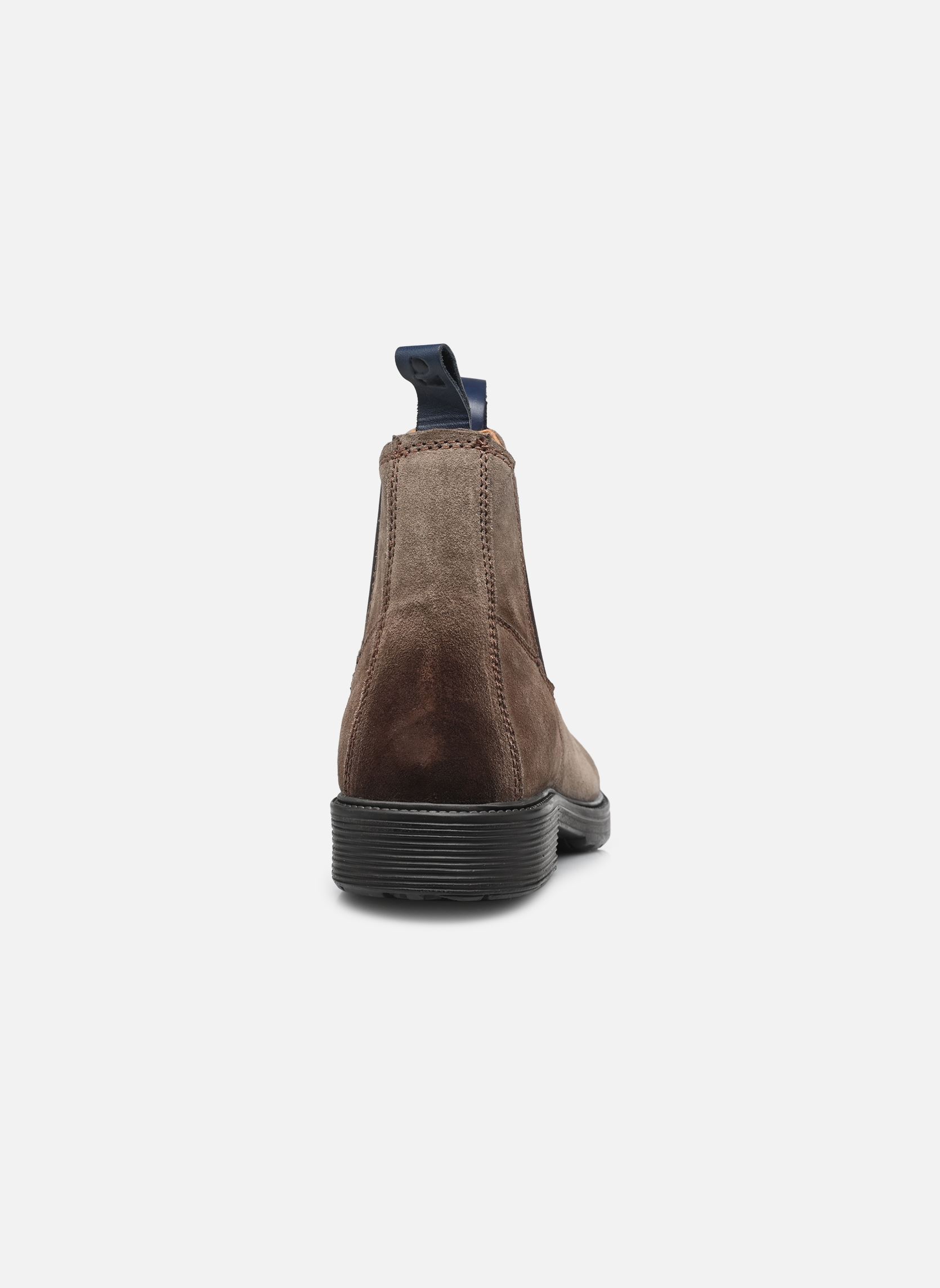 Bottines et bottes Noak homme marron Pellet Bottines et bottes Noak homme marron CROUTE VELOURS OILED TAUPE